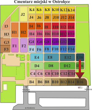 Brak mapy sektorowej