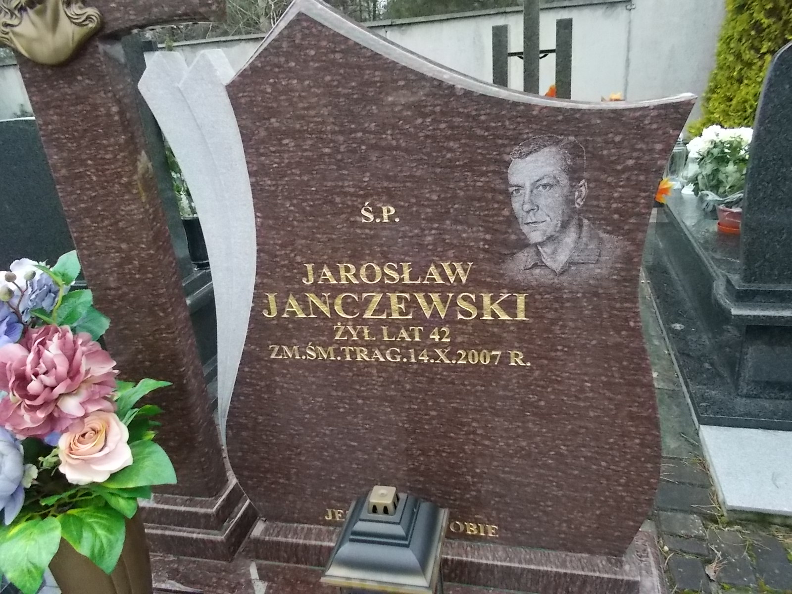 Jarosław Janczewski 1965 Ostrołęka - Grobonet - Wyszukiwarka osób pochowanych