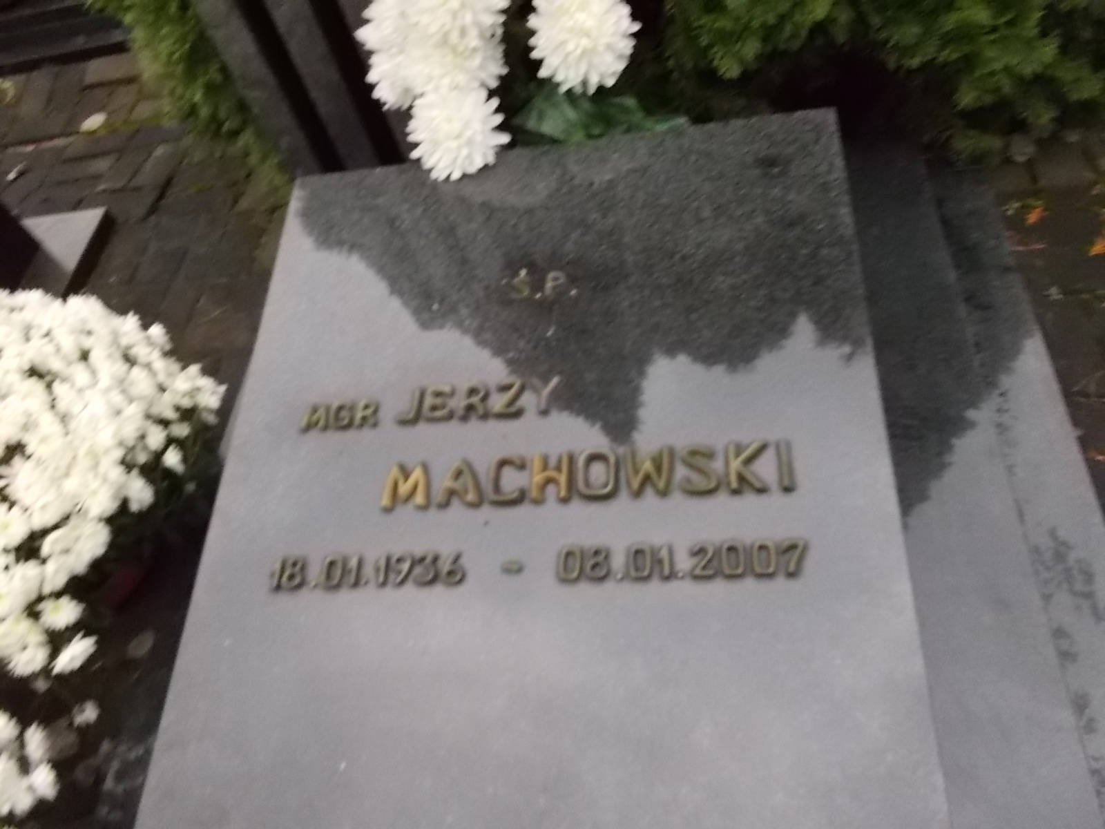 Jerzy Machowski 1936 Ostrołęka - Grobonet - Wyszukiwarka osób pochowanych