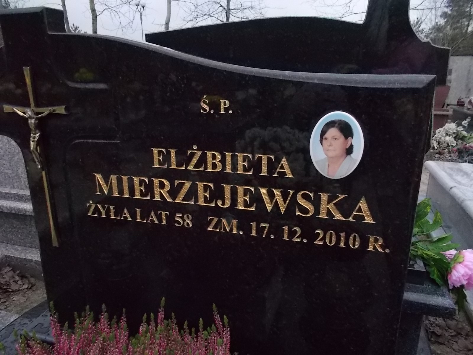 Elżbieta Mierzejewska 1952 Ostrołęka - Grobonet - Wyszukiwarka osób pochowanych