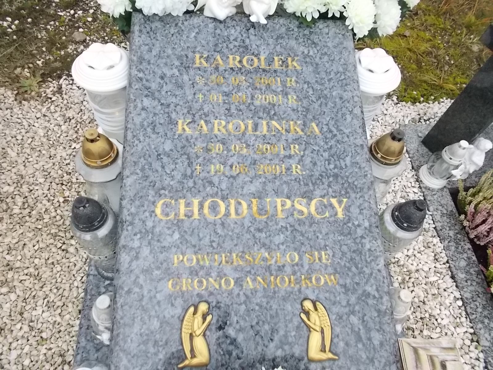 Karol Chodupski 2001 Ostrołęka - Grobonet - Wyszukiwarka osób pochowanych