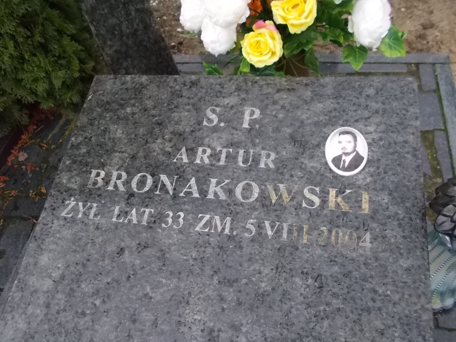 Artur Bronakowski 1971 Ostrołęka - Grobonet - Wyszukiwarka osób pochowanych