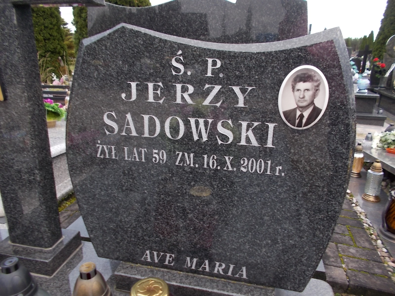 Jerzy Sadowski 1942 Ostrołęka - Grobonet - Wyszukiwarka osób pochowanych