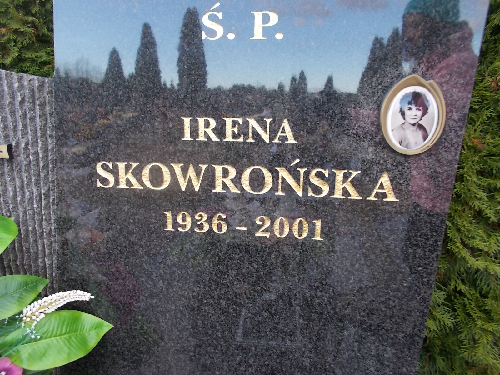 Irena Skowrońska 1936 Ostrołęka - Grobonet - Wyszukiwarka osób pochowanych