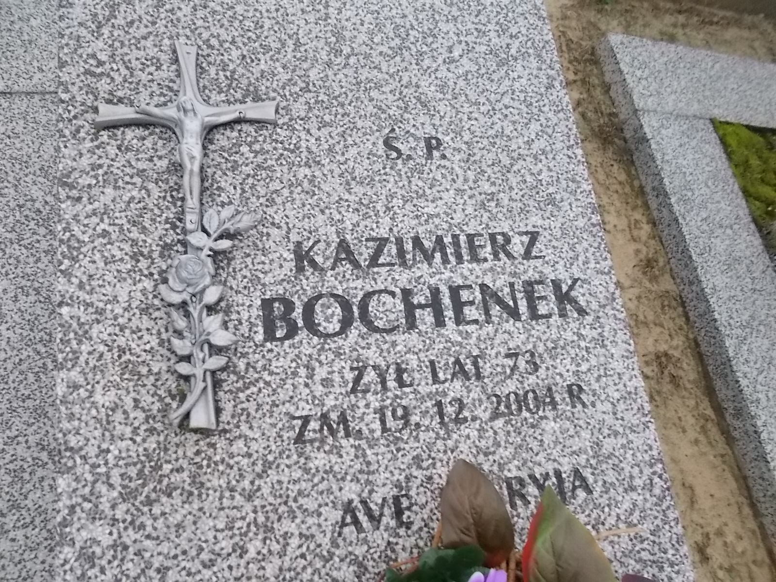 Kazimierz Bochenek 1931 Ostrołęka - Grobonet - Wyszukiwarka osób pochowanych