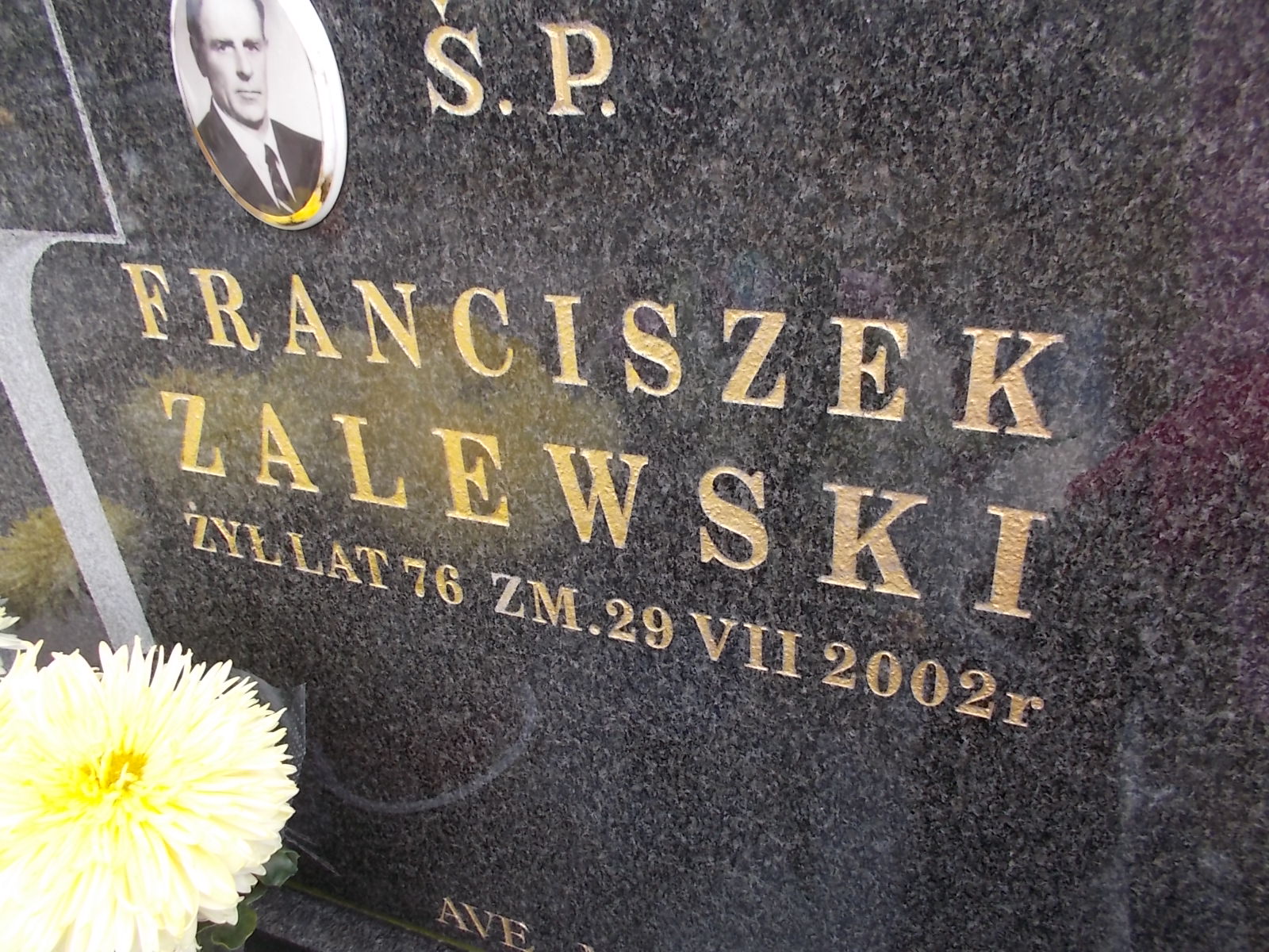 Franciszek Zalewski 1926 Ostrołęka - Grobonet - Wyszukiwarka osób pochowanych