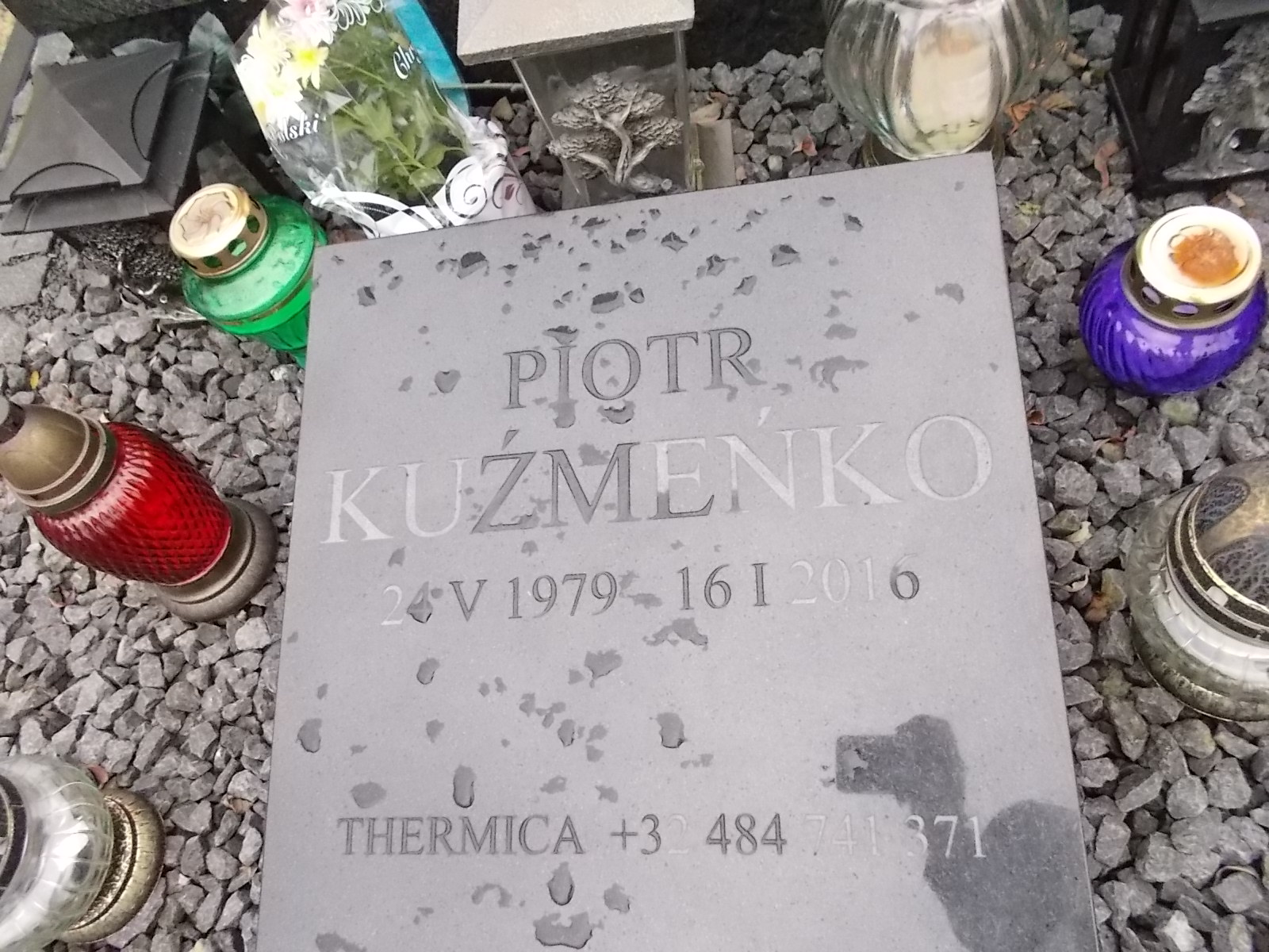 Piotr Kuźmeńko 1979 Ostrołęka - Grobonet - Wyszukiwarka osób pochowanych