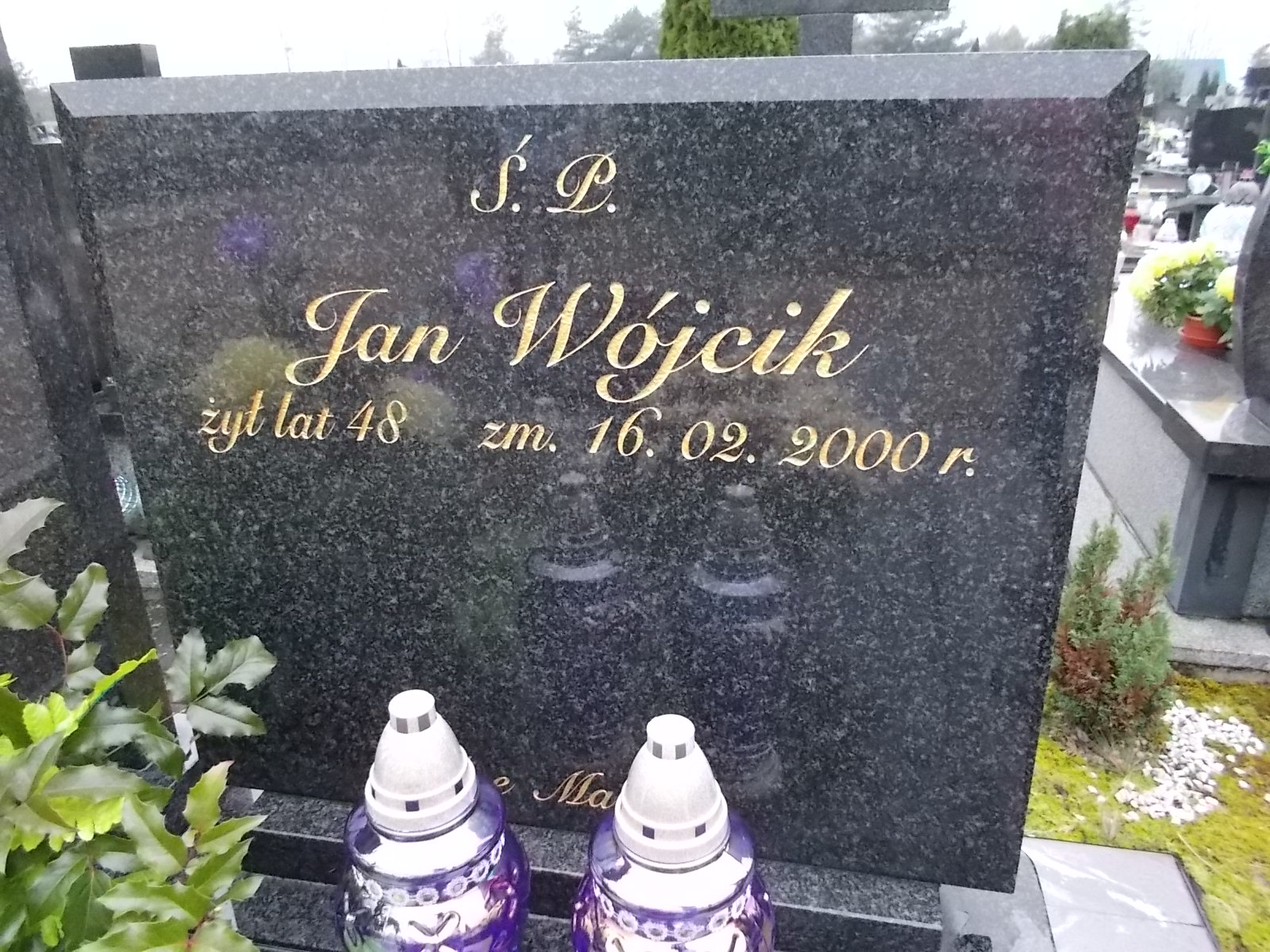 Jan Wójcik 1952 Ostrołęka - Grobonet - Wyszukiwarka osób pochowanych