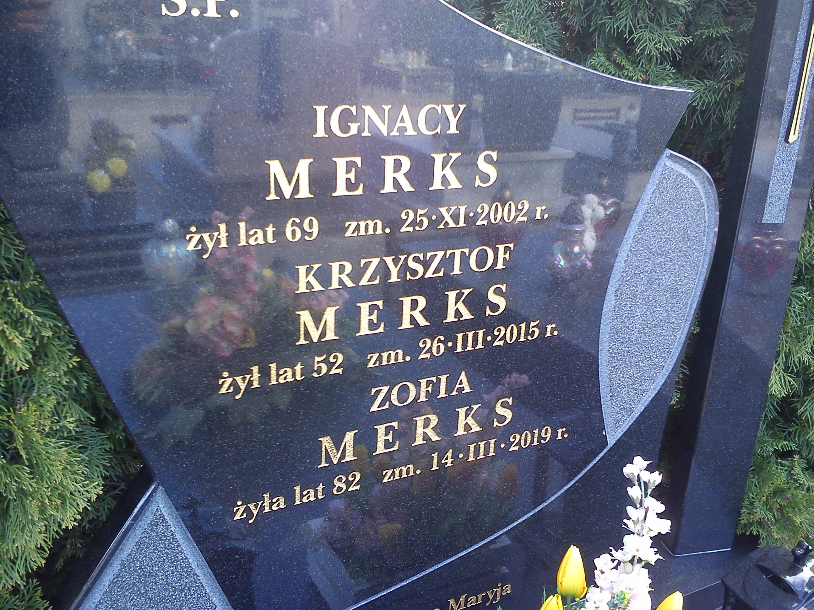 Krzysztof Janusz Merks 1962 Ostrołęka - Grobonet - Wyszukiwarka osób pochowanych