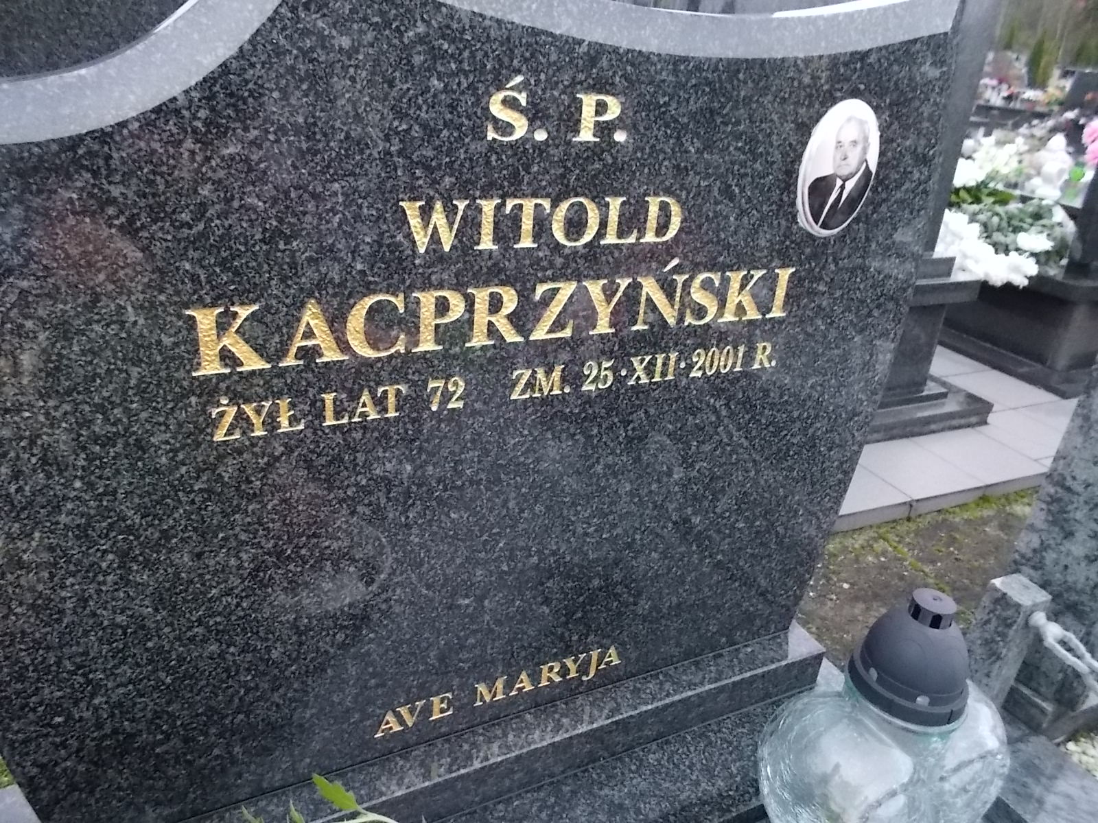 Witold Kacprzyński 1925 Ostrołęka - Grobonet - Wyszukiwarka osób pochowanych