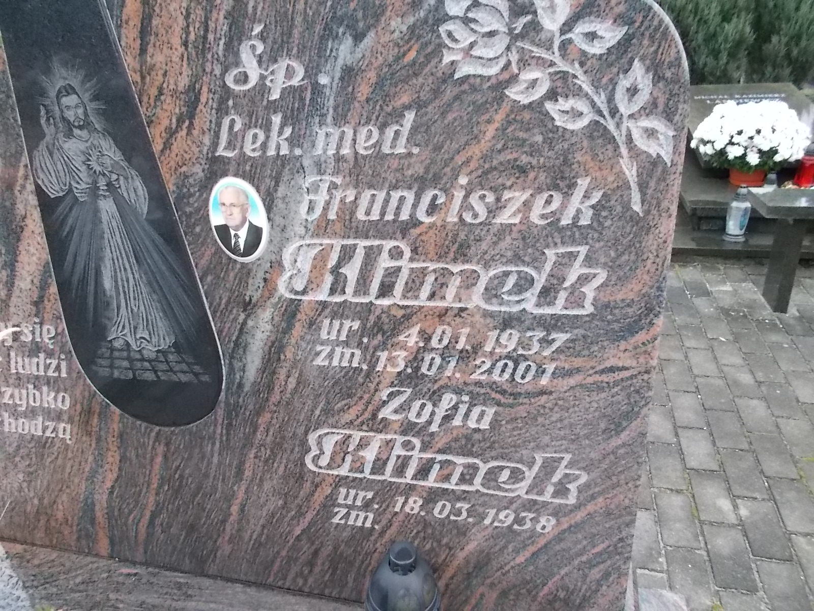 Franciszek Klimek 1937 Ostrołęka - Grobonet - Wyszukiwarka osób pochowanych