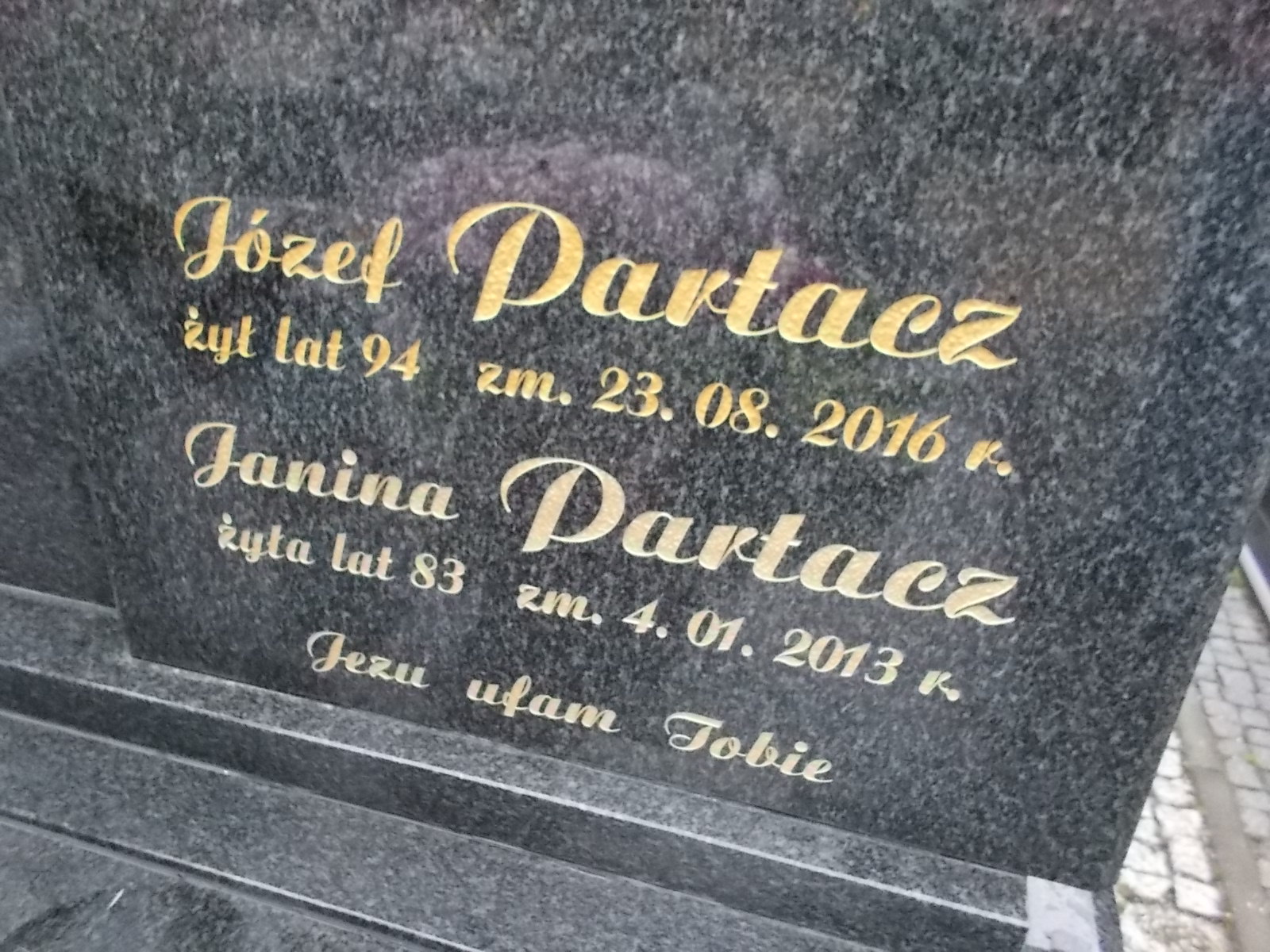 Janina Partacz 1930 Ostrołęka - Grobonet - Wyszukiwarka osób pochowanych
