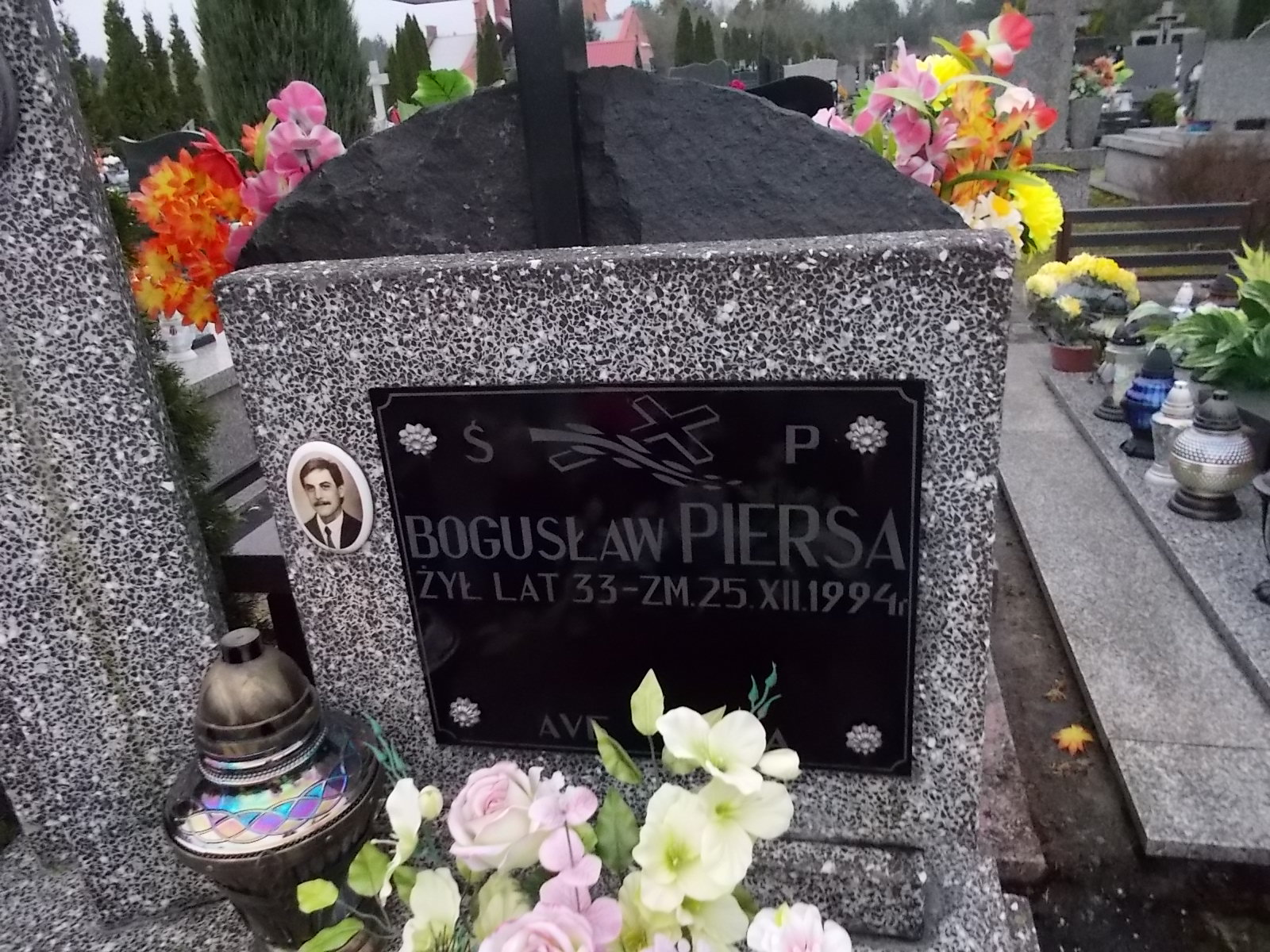 Bogusław PIERSA 1961 Ostrołęka - Grobonet - Wyszukiwarka osób pochowanych