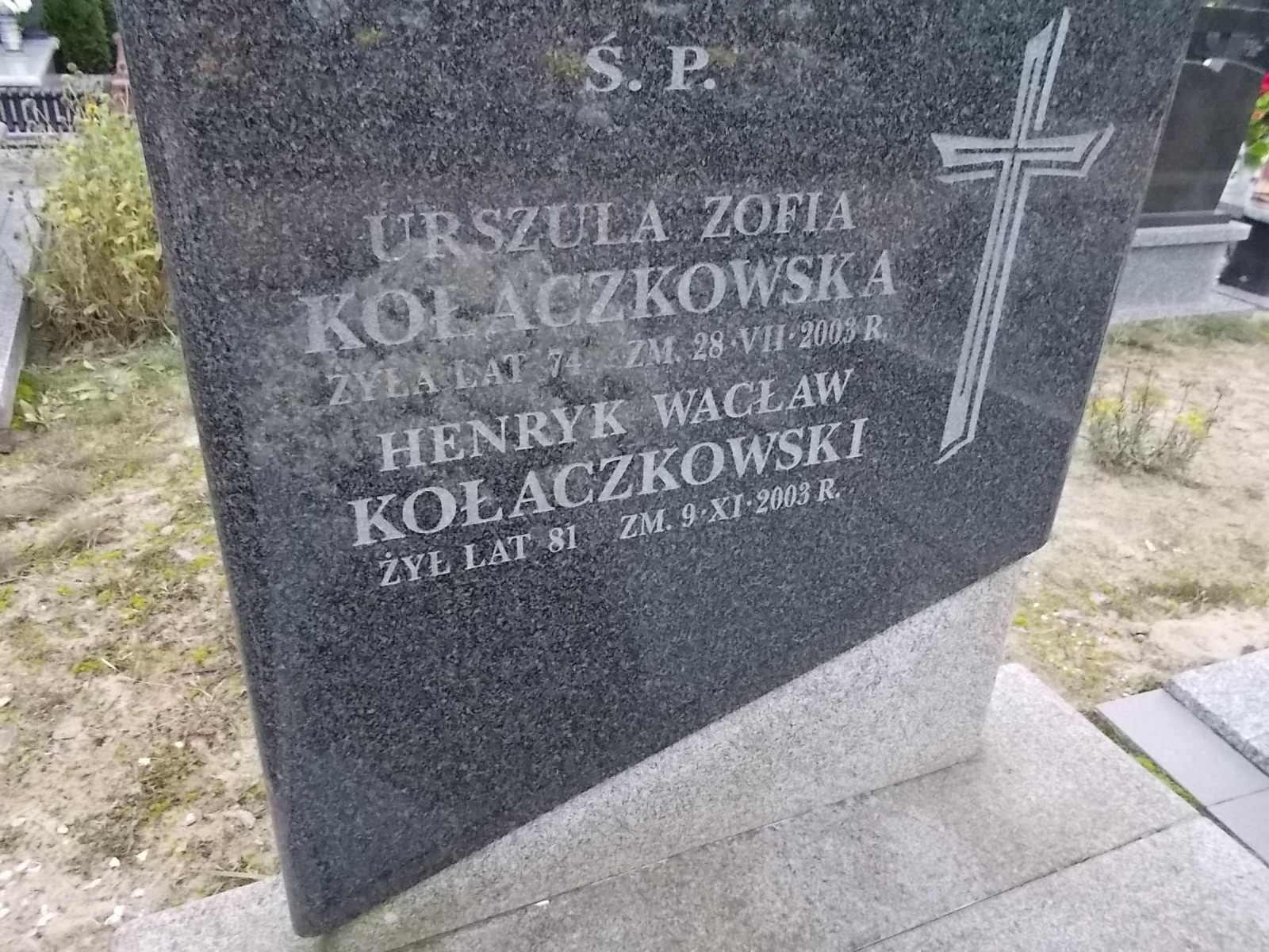 Urszula Kołaczkowska 1929 Ostrołęka - Grobonet - Wyszukiwarka osób pochowanych