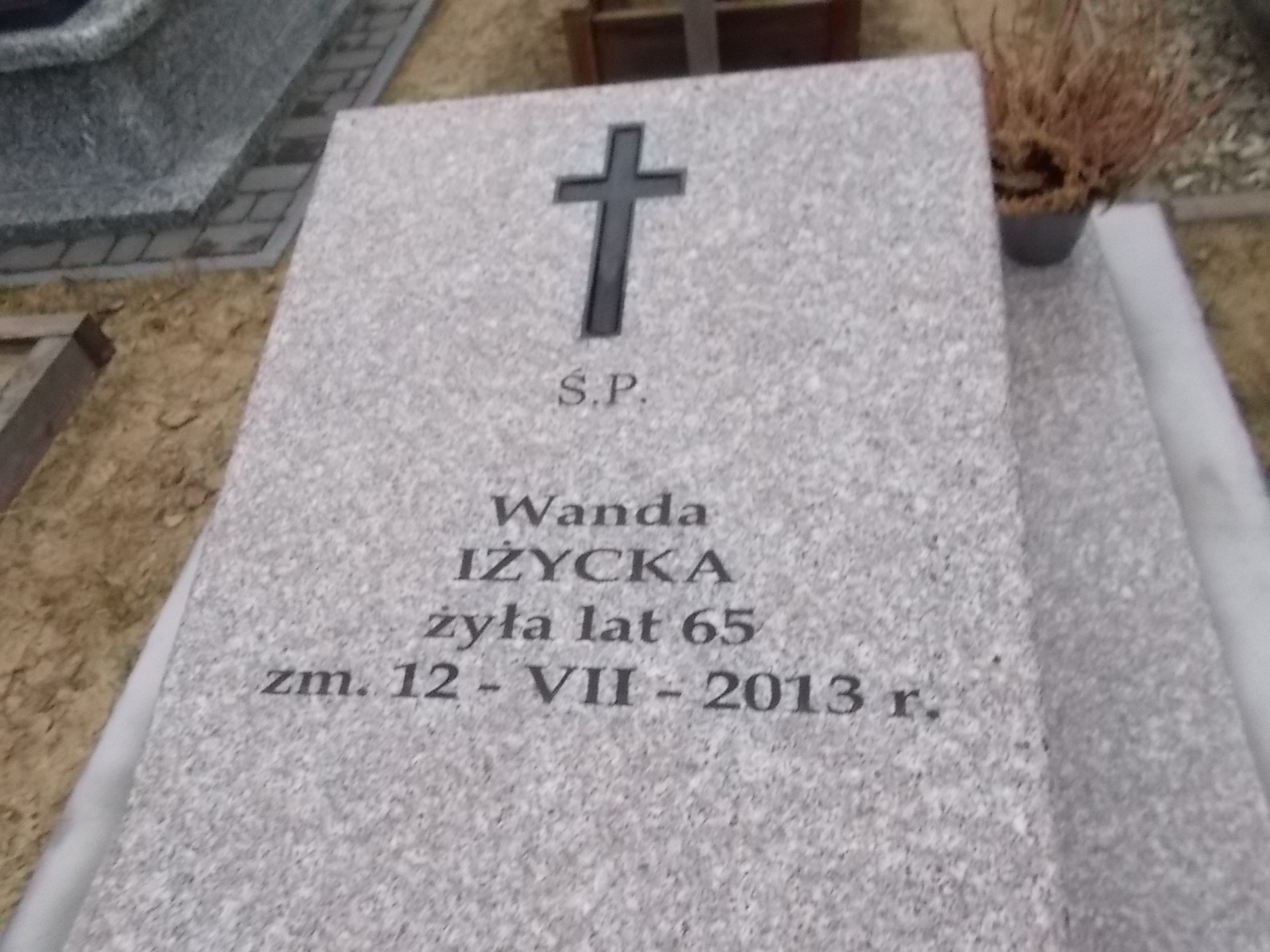 Wanda Iżycka 1948 Ostrołęka - Grobonet - Wyszukiwarka osób pochowanych
