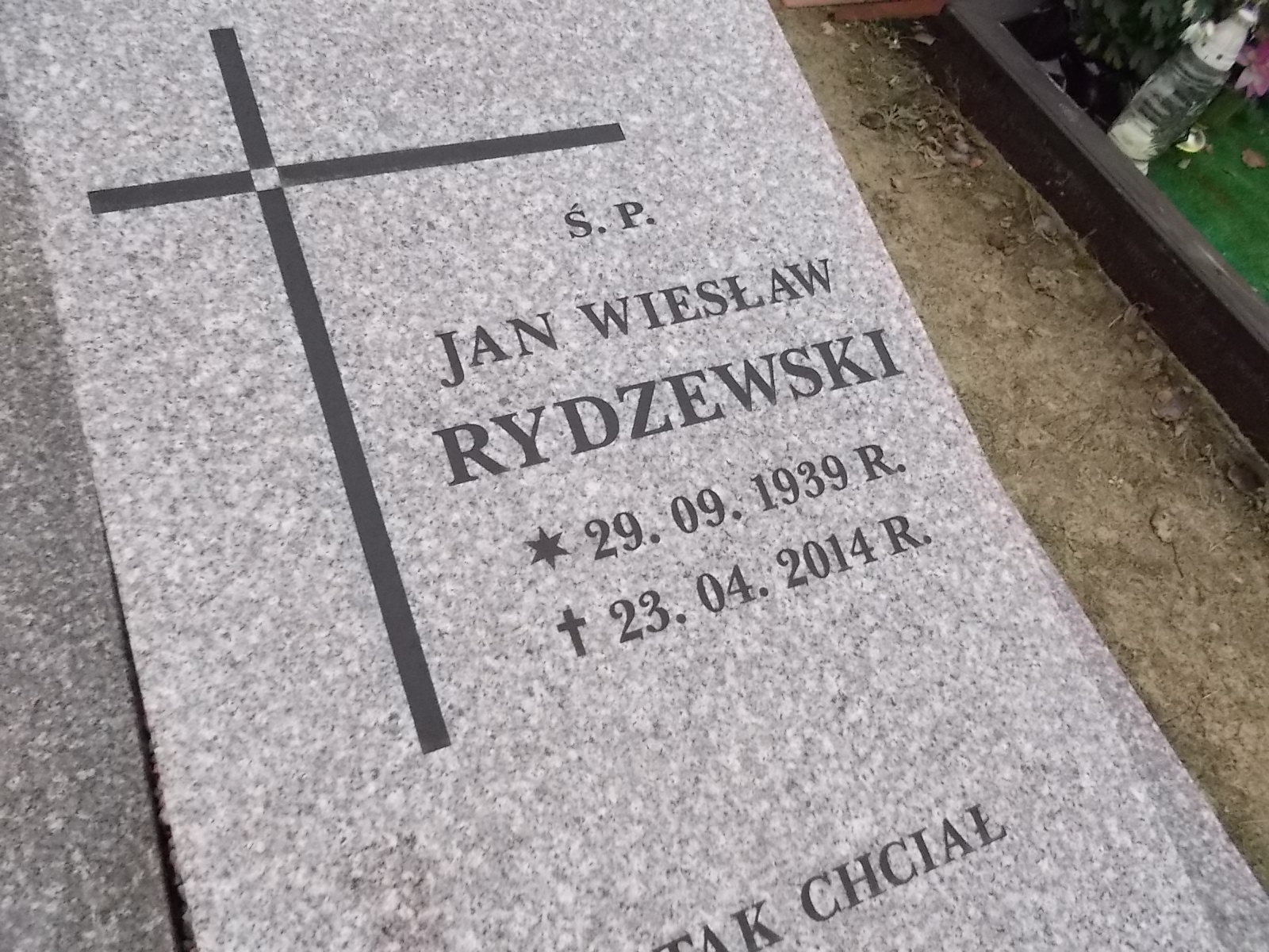 Jan Wiesław Rydzewski 1939 Ostrołęka - Grobonet - Wyszukiwarka osób pochowanych