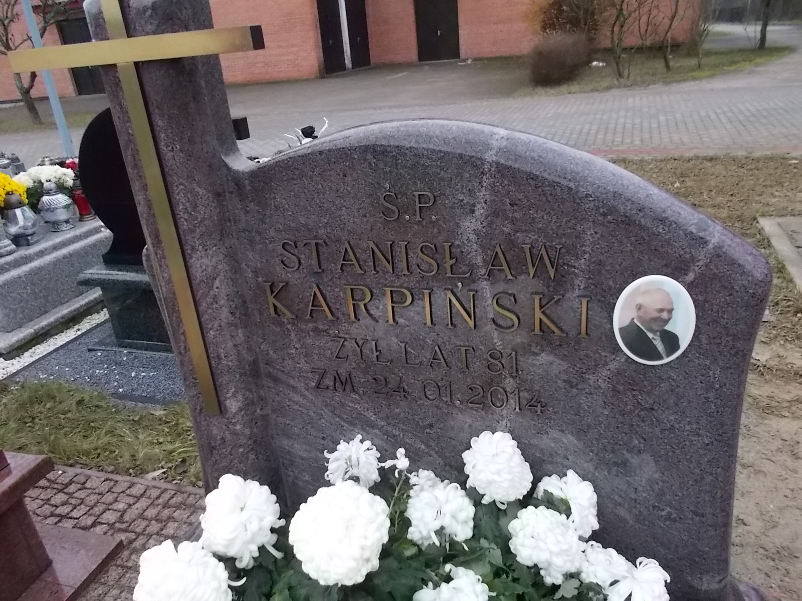 Stanisław Karpiński 1932 Ostrołęka - Grobonet - Wyszukiwarka osób pochowanych