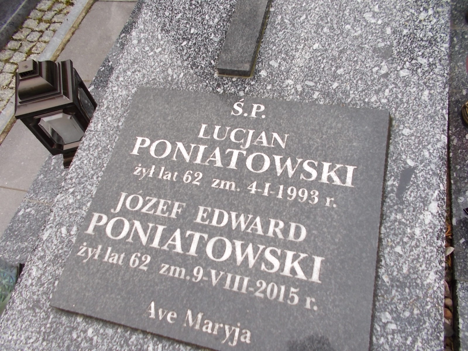 Lucjan PONIATOWSKI 1930 Ostrołęka - Grobonet - Wyszukiwarka osób pochowanych