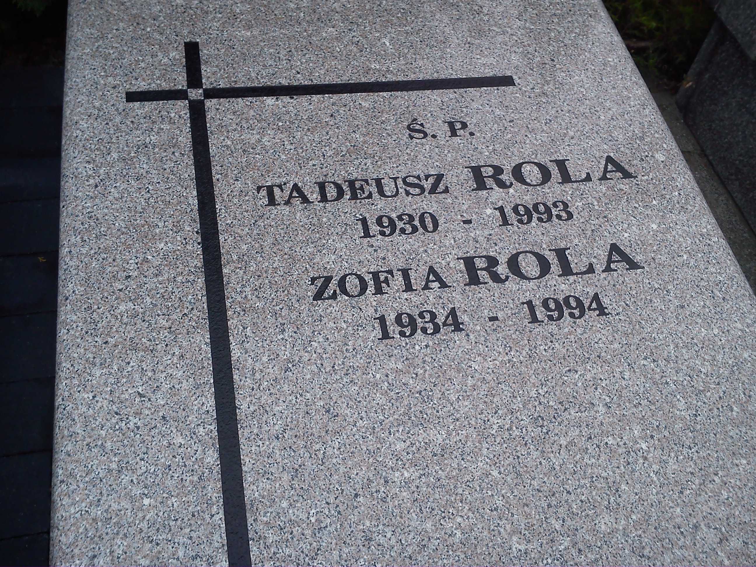 Tadeusz ROLA 1930 Ostrołęka - Grobonet - Wyszukiwarka osób pochowanych