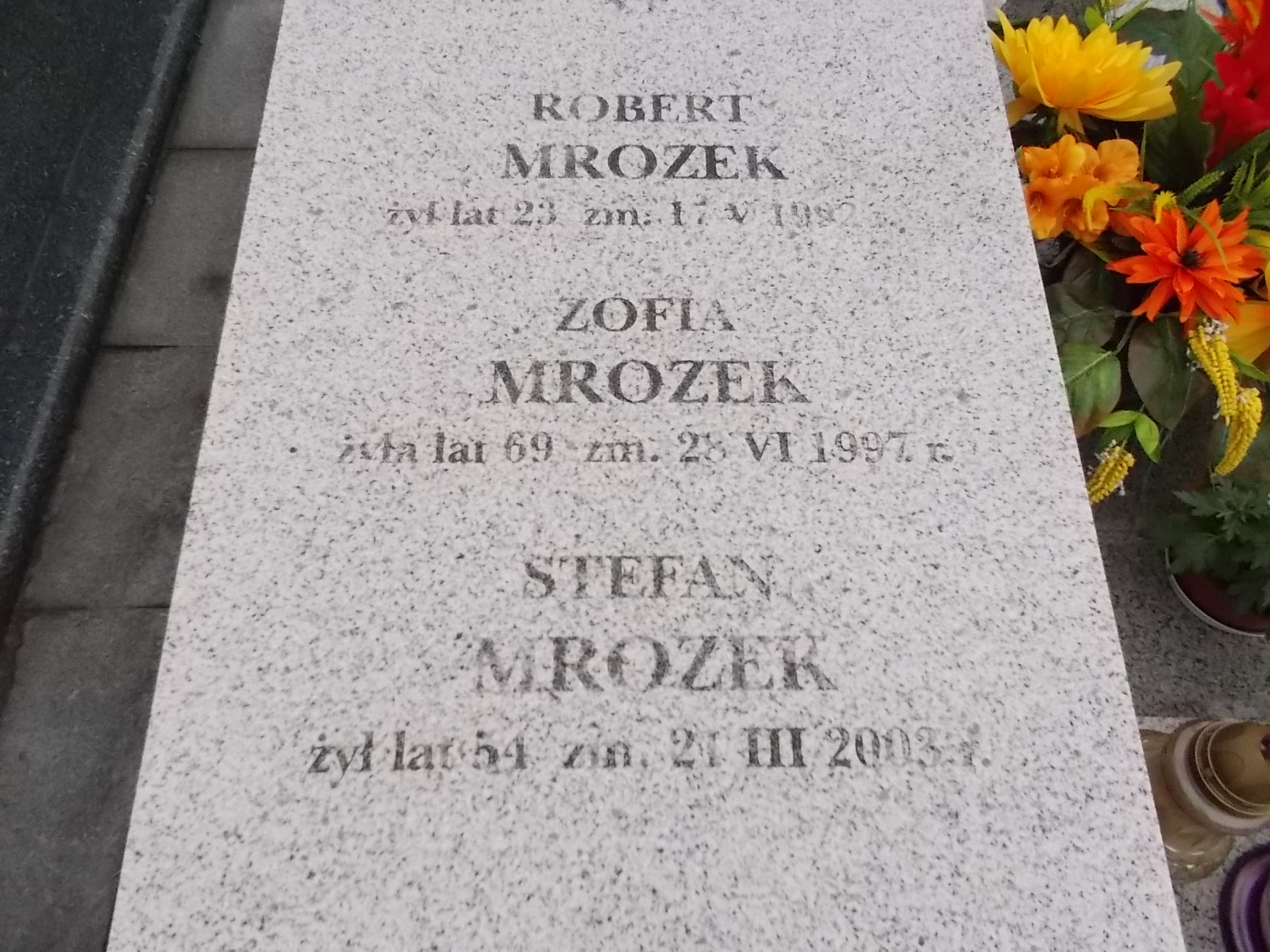 Zofia MROZEK 1927 Ostrołęka - Grobonet - Wyszukiwarka osób pochowanych