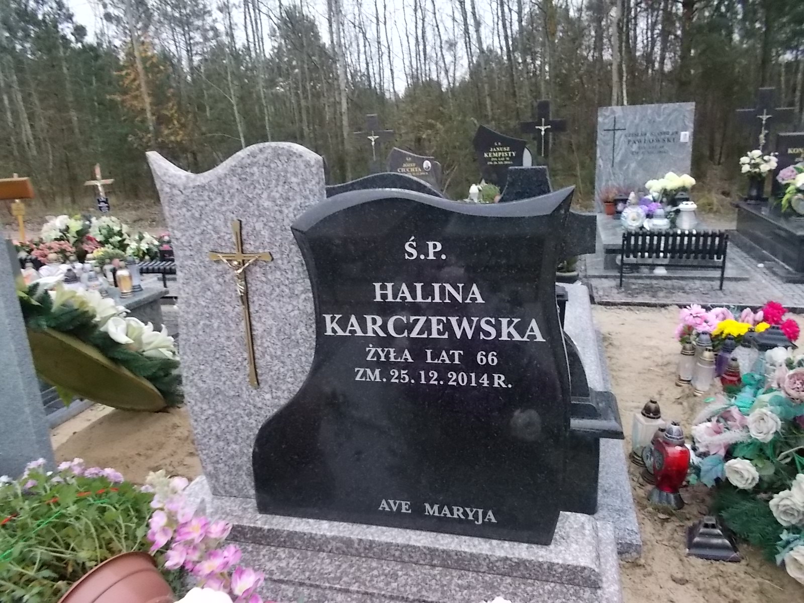 Halina Karczewska 1948 Ostrołęka - Grobonet - Wyszukiwarka osób pochowanych