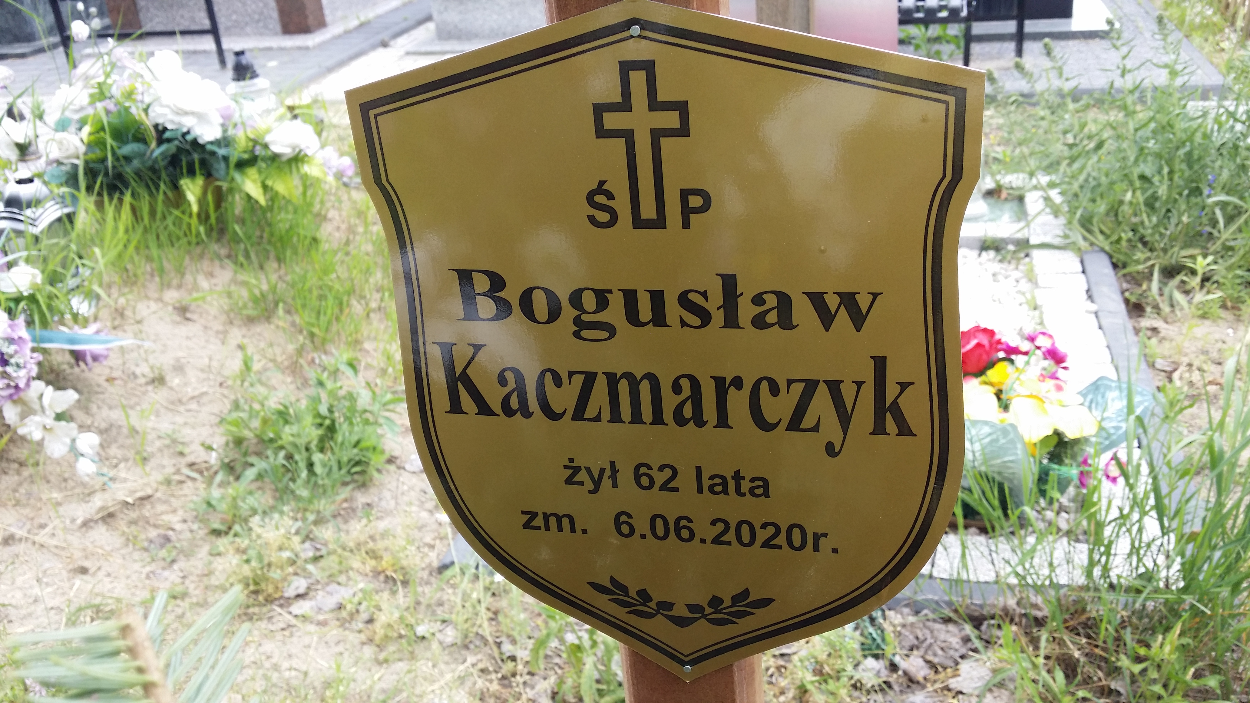 Bogusław Kaczmarczyk 1958 Ostrołęka - Grobonet - Wyszukiwarka osób pochowanych