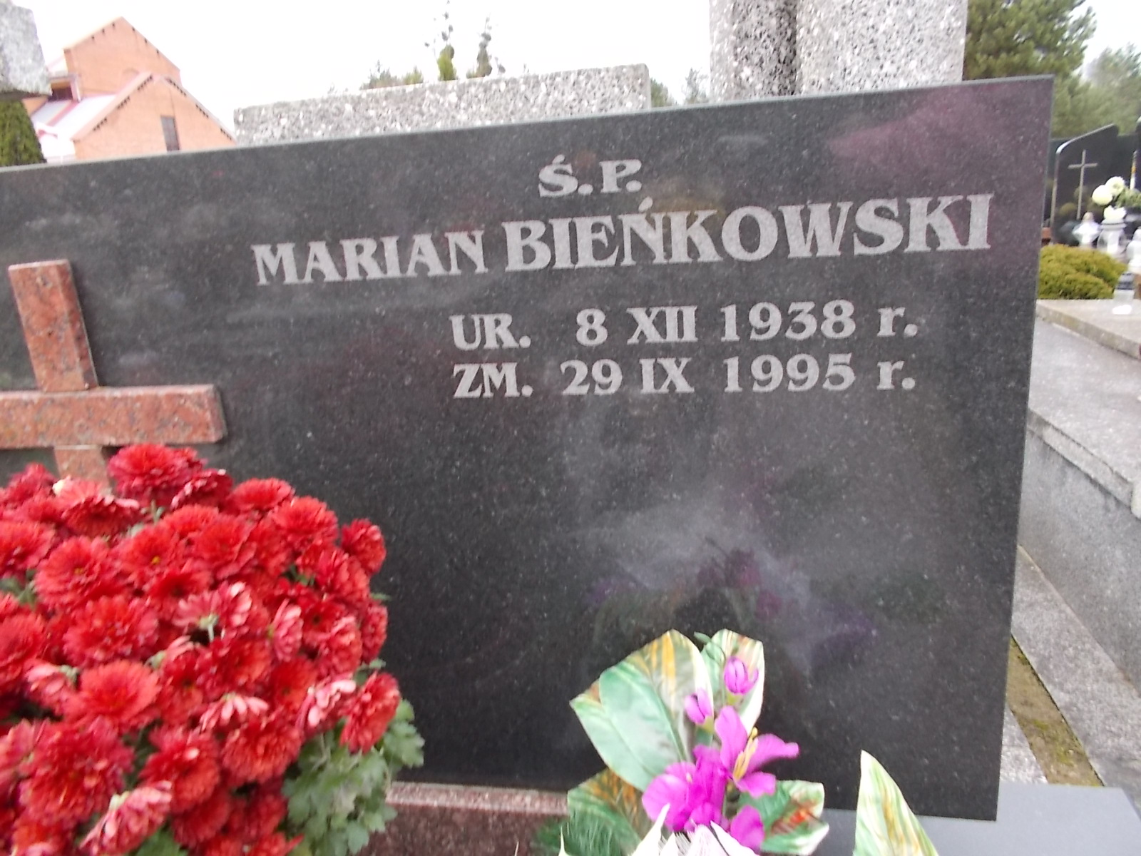 Marian BIEŃKOWSKI 1938 Ostrołęka - Grobonet - Wyszukiwarka osób pochowanych