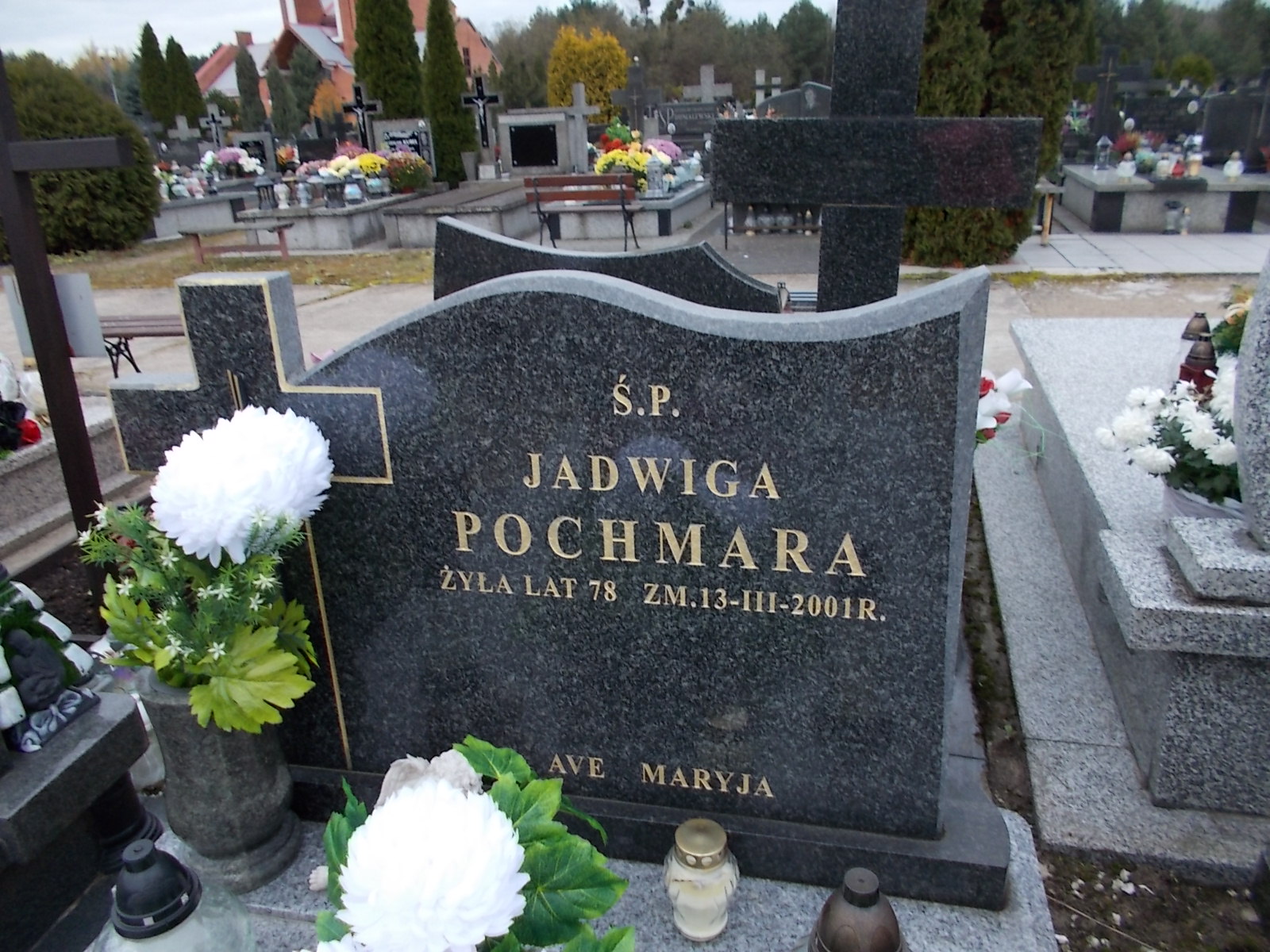 Jadwiga Pochmara 1923 Ostrołęka - Grobonet - Wyszukiwarka osób pochowanych