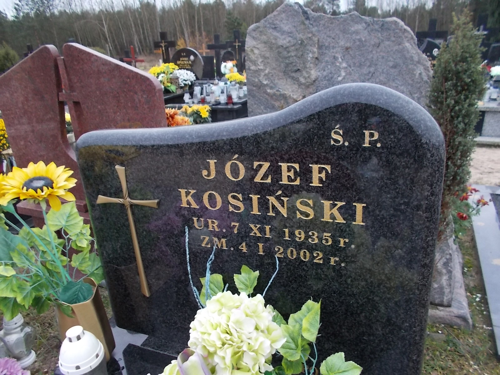 Józef Kosiński 1935 Ostrołęka - Grobonet - Wyszukiwarka osób pochowanych