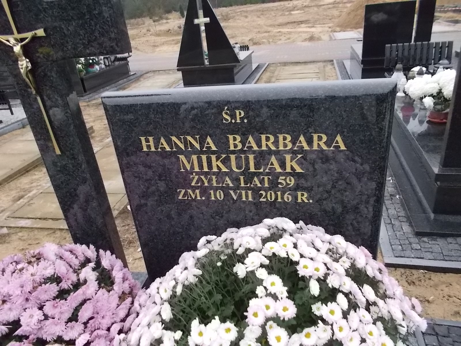 Hanna Mikulak 1957 Ostrołęka - Grobonet - Wyszukiwarka osób pochowanych