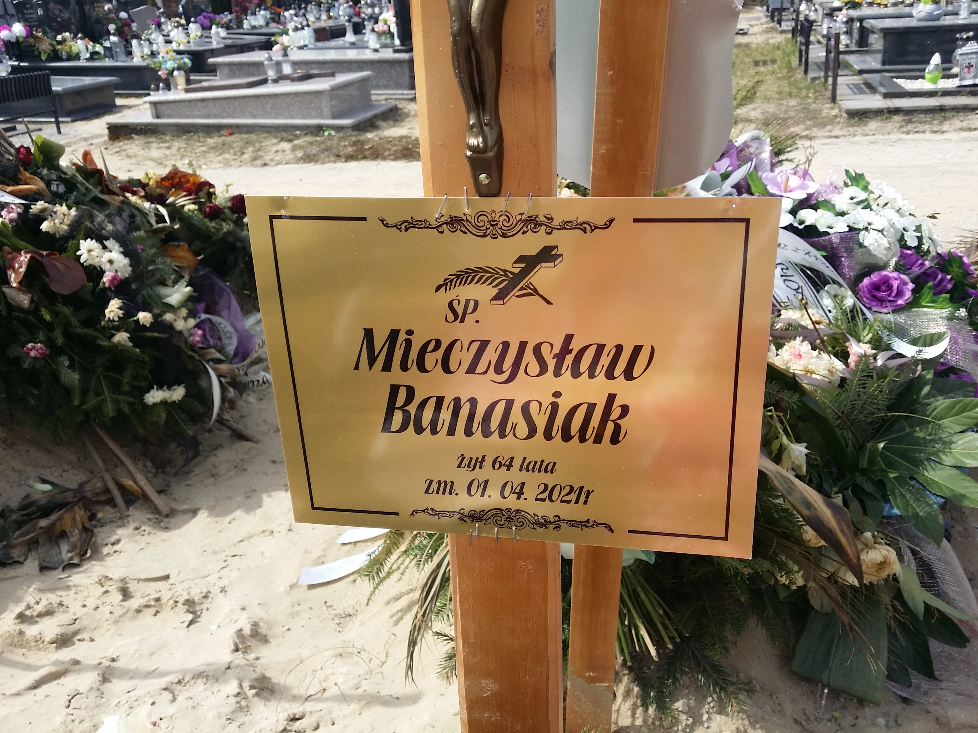 Mieczysław Banasiak 1957 Ostrołęka - Grobonet - Wyszukiwarka osób pochowanych