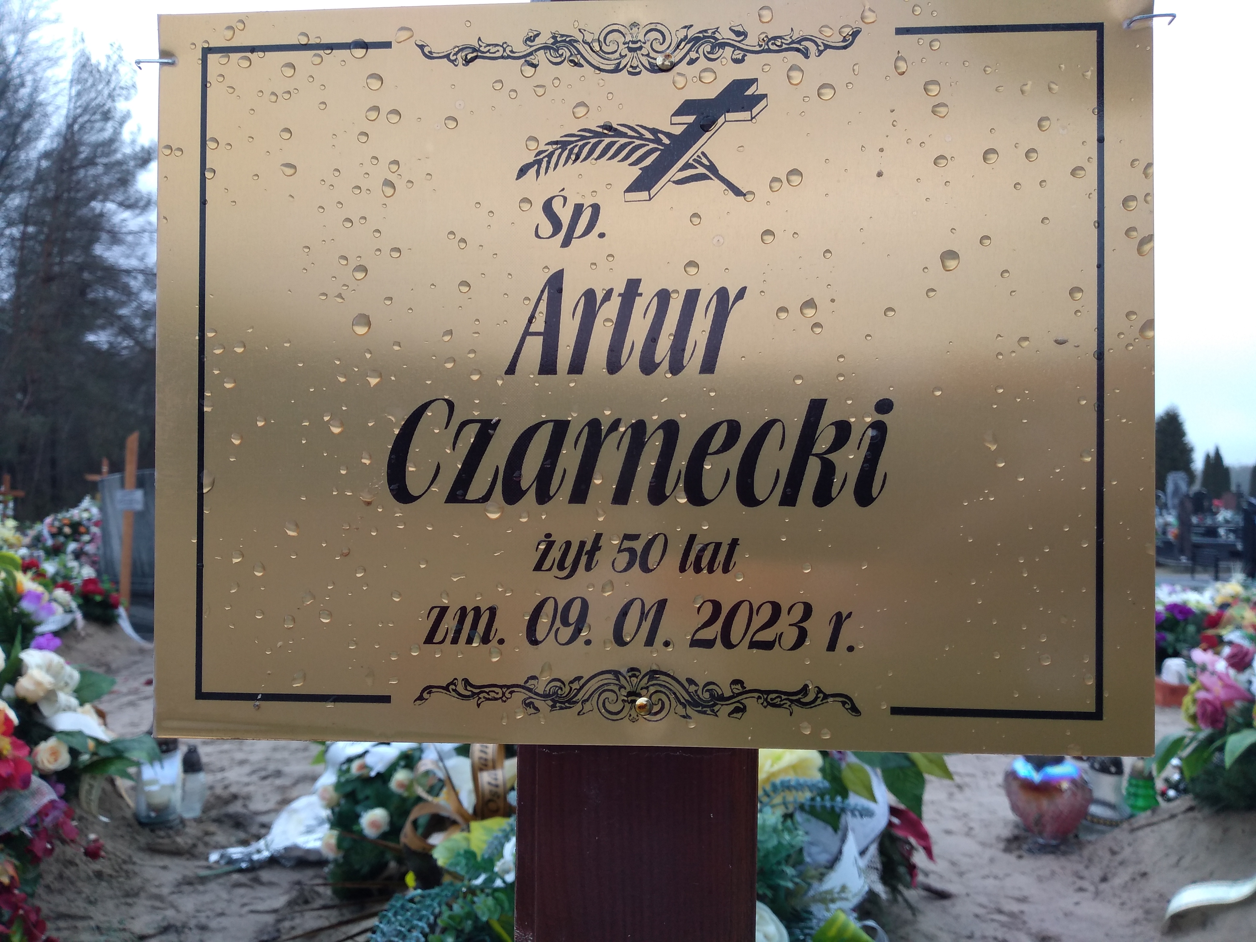 Artur Czarnecki  1972 Ostrołęka - Grobonet - Wyszukiwarka osób pochowanych