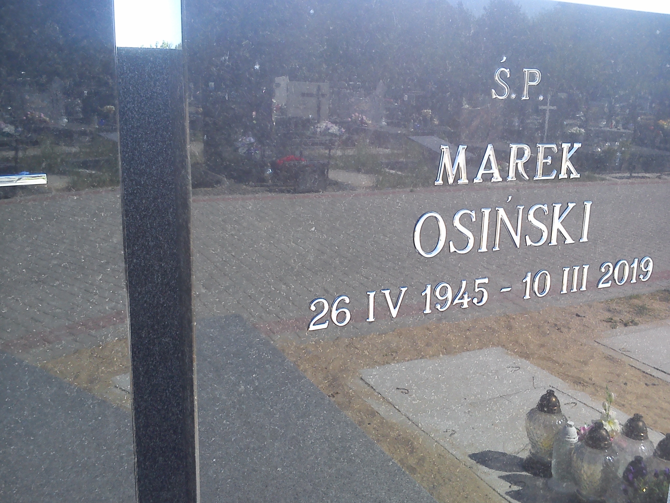 Marek Leszek Osiński 1945 Ostrołęka - Grobonet - Wyszukiwarka osób pochowanych