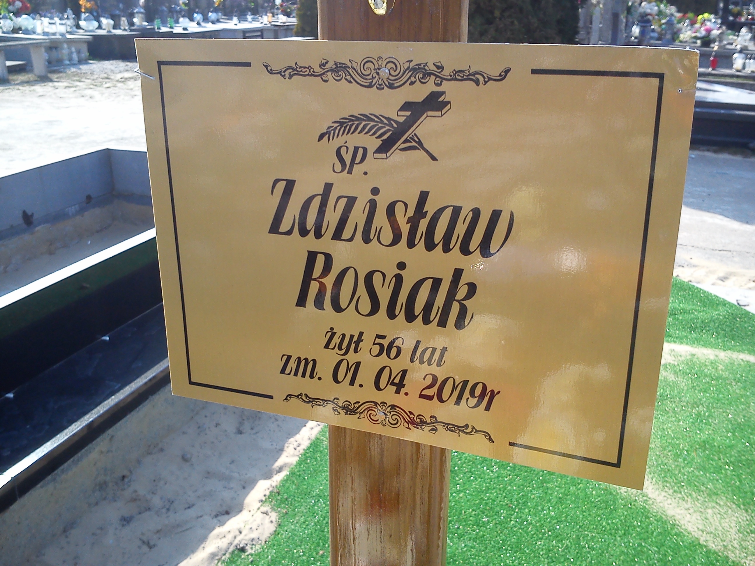 Zdzisław Rosiak 1963 Ostrołęka - Grobonet - Wyszukiwarka osób pochowanych