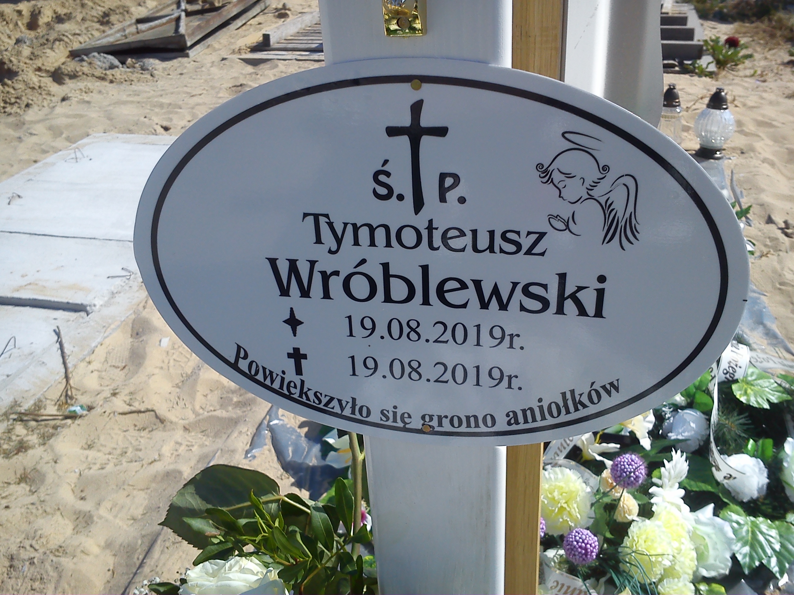 Tymoteusz Wróblewski  2019 Ostrołęka - Grobonet - Wyszukiwarka osób pochowanych