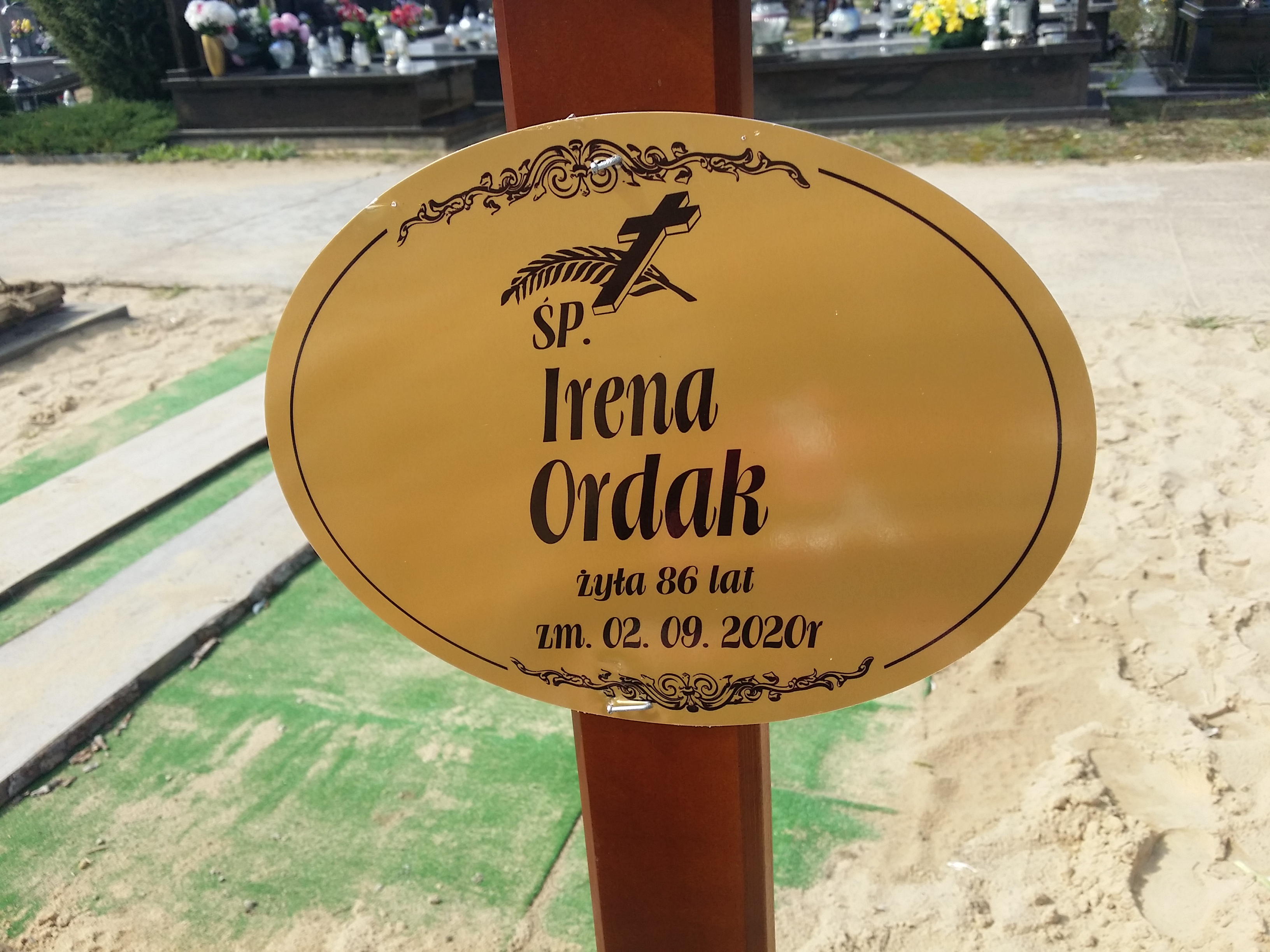 Stanisław Ordak 1928 Ostrołęka - Grobonet - Wyszukiwarka osób pochowanych