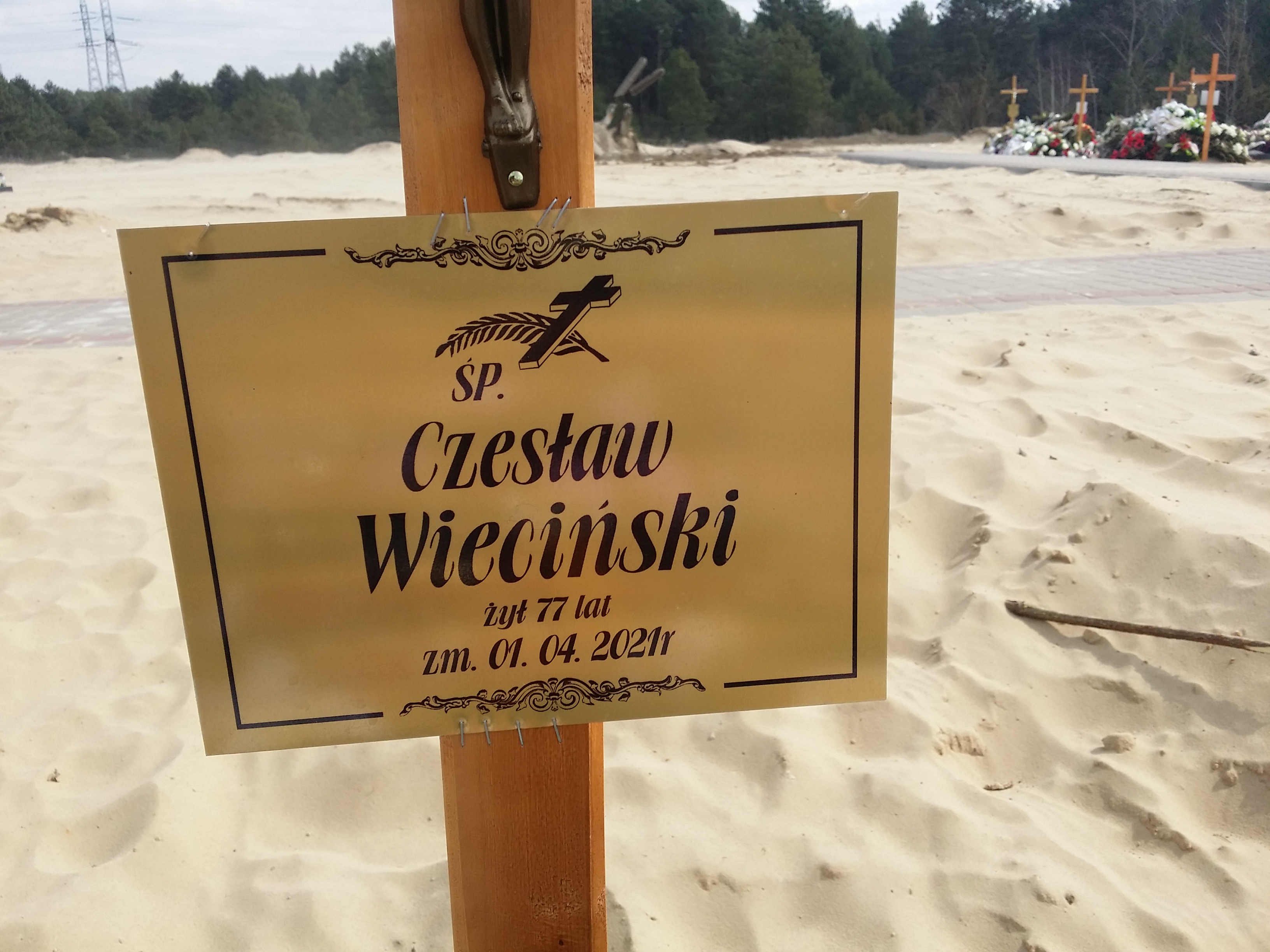 Czesław Wieciński 1943 Ostrołęka - Grobonet - Wyszukiwarka osób pochowanych