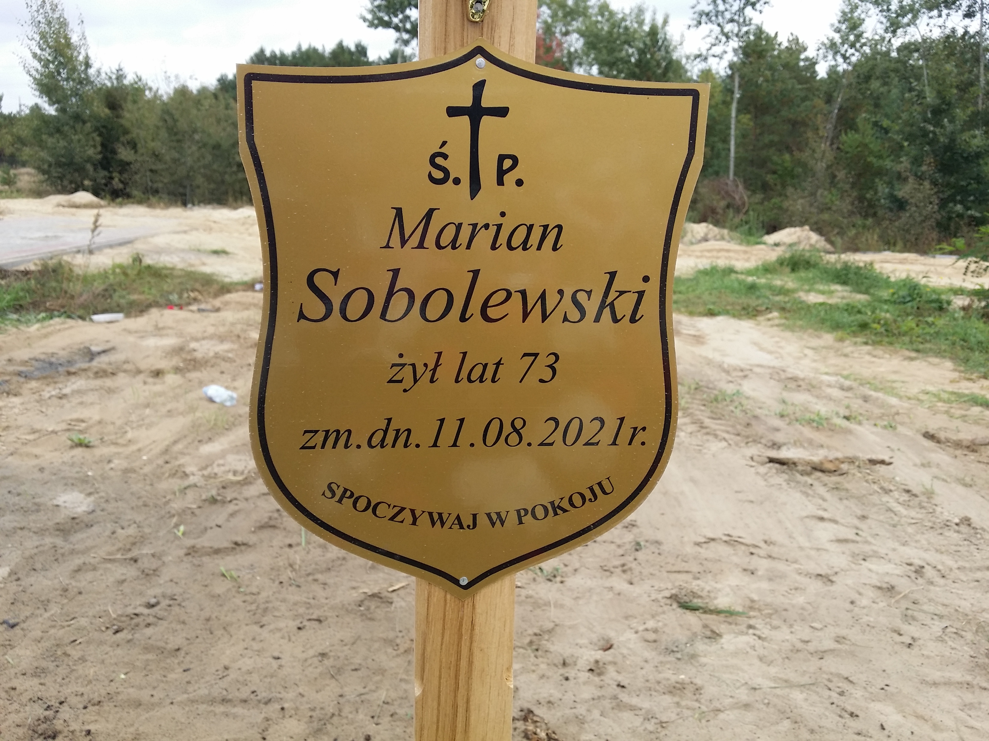 Marian Sobolewski 1948 Ostrołęka - Grobonet - Wyszukiwarka osób pochowanych