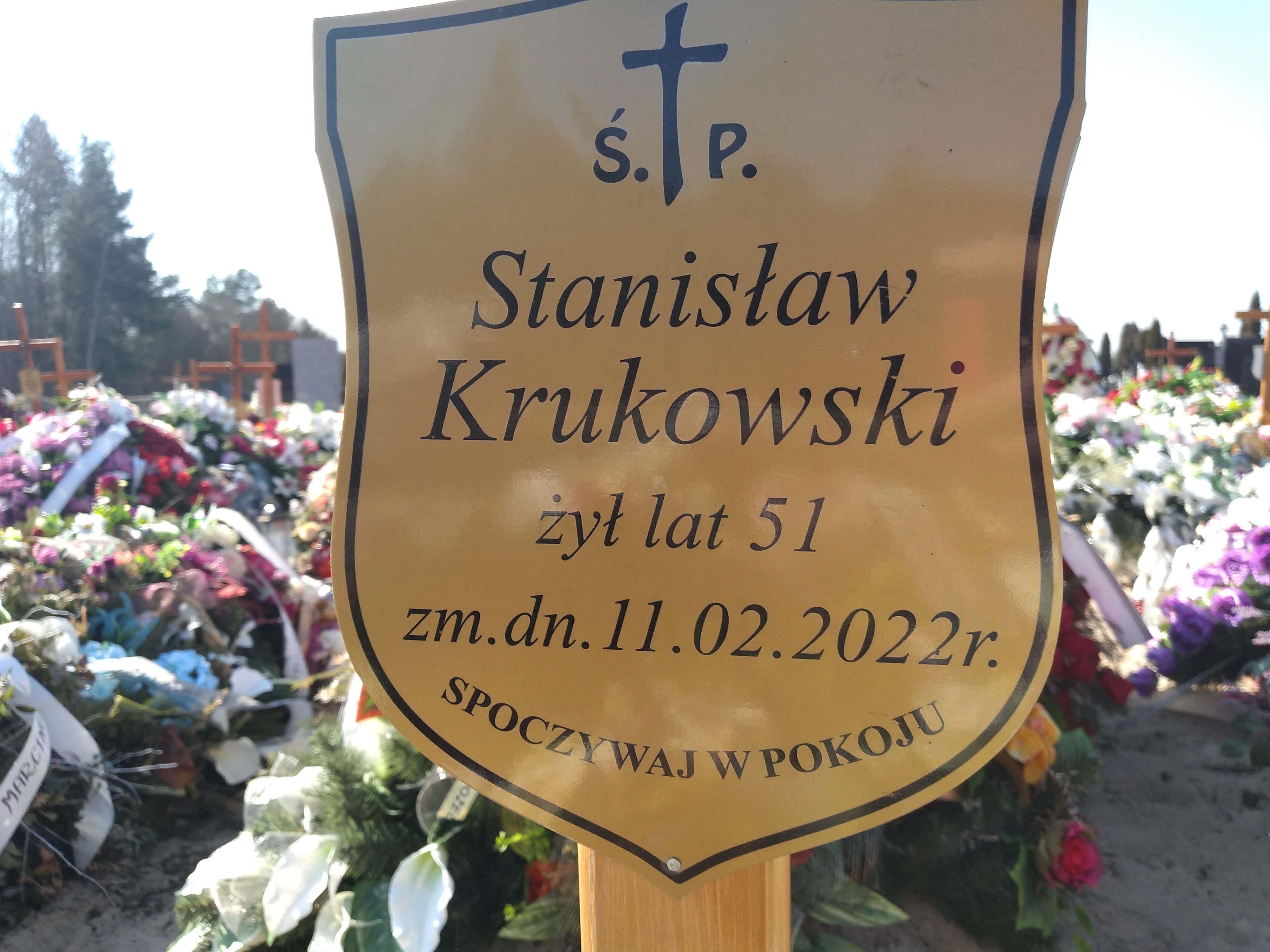 Stanisław Krukowski  1971 Ostrołęka - Grobonet - Wyszukiwarka osób pochowanych