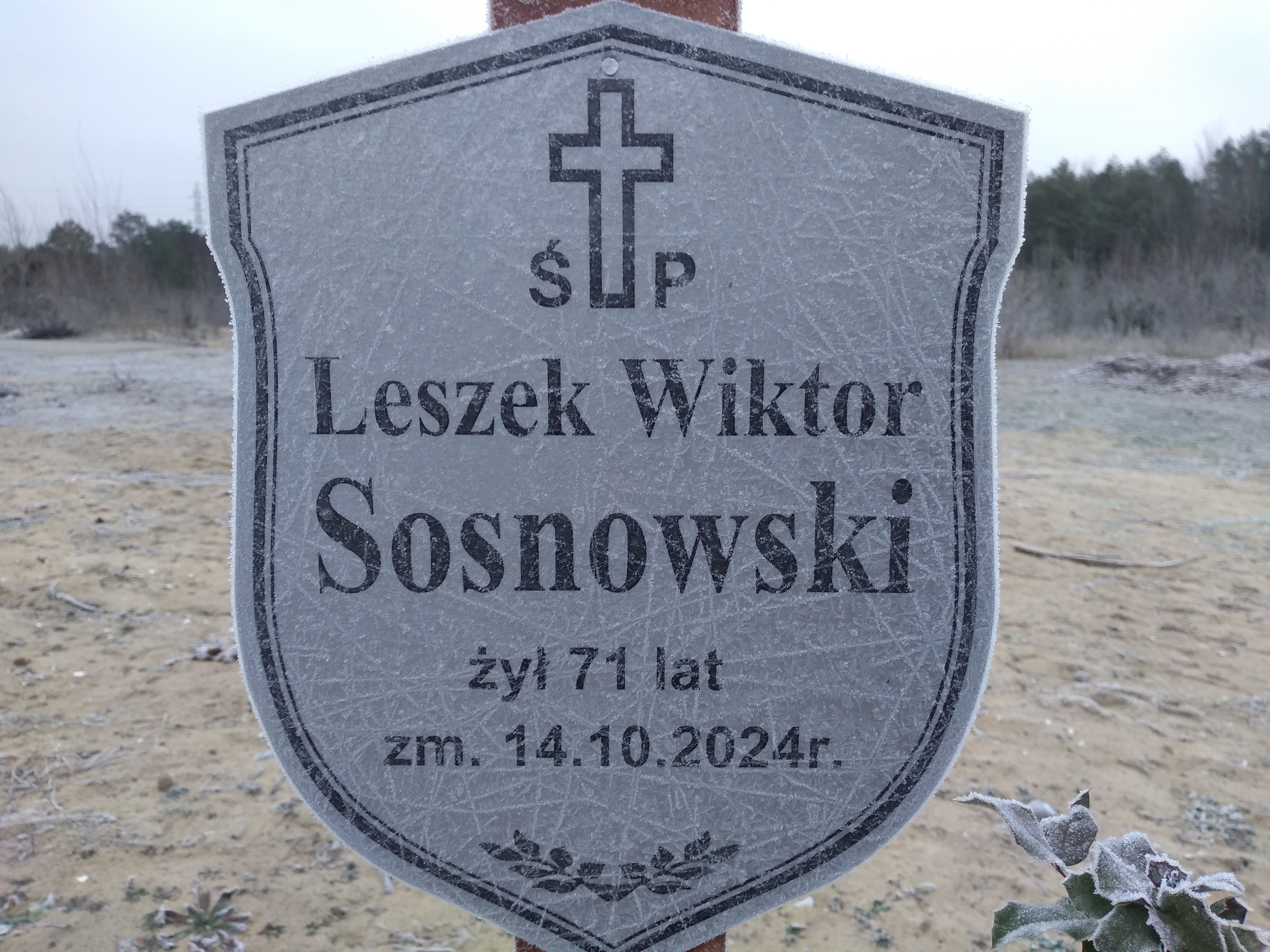 Leszek Sosnowski 1953 Ostrołęka - Grobonet - Wyszukiwarka osób pochowanych