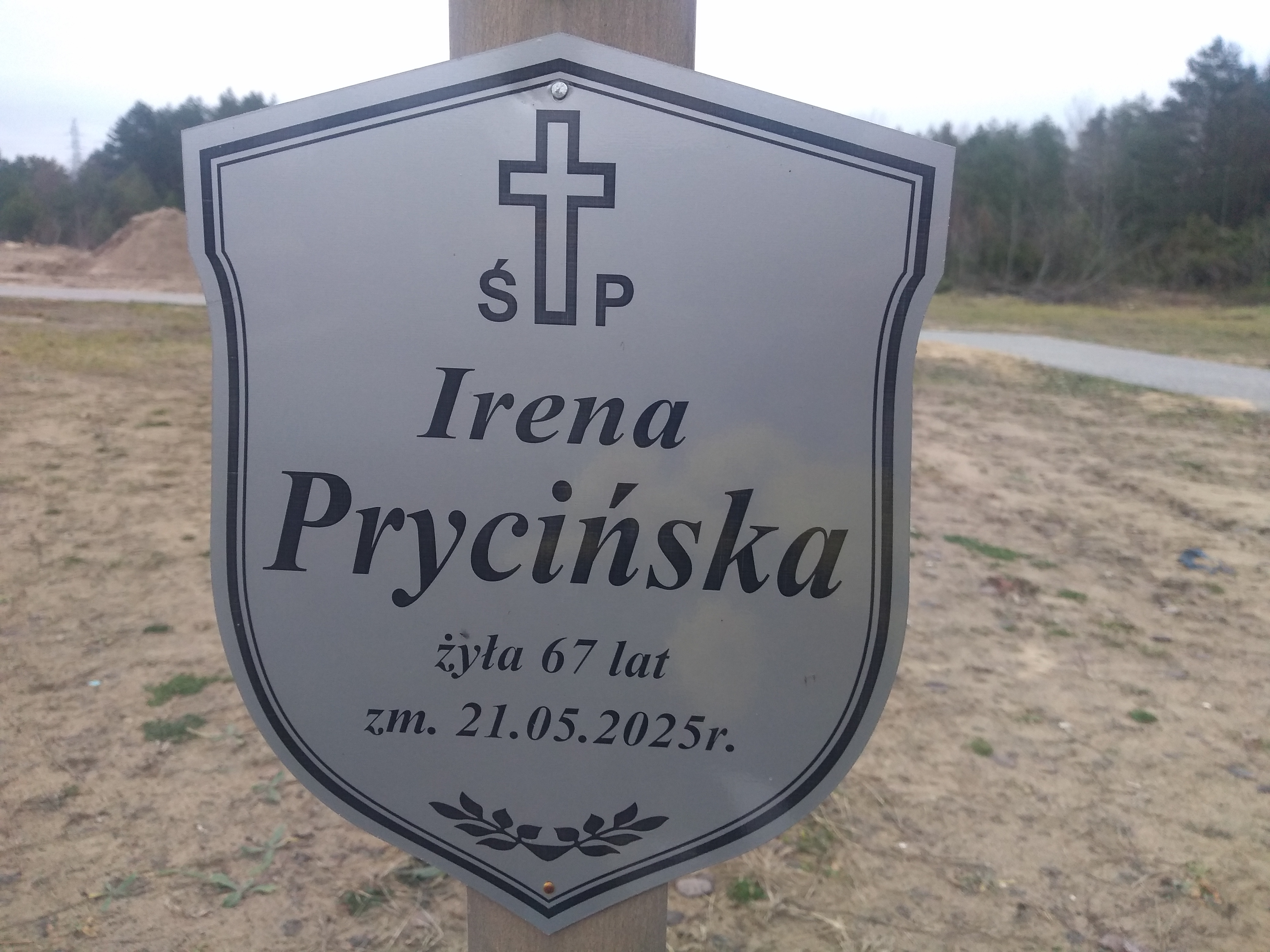 Irena Prycińska 1958 Ostrołęka - Grobonet - Wyszukiwarka osób pochowanych