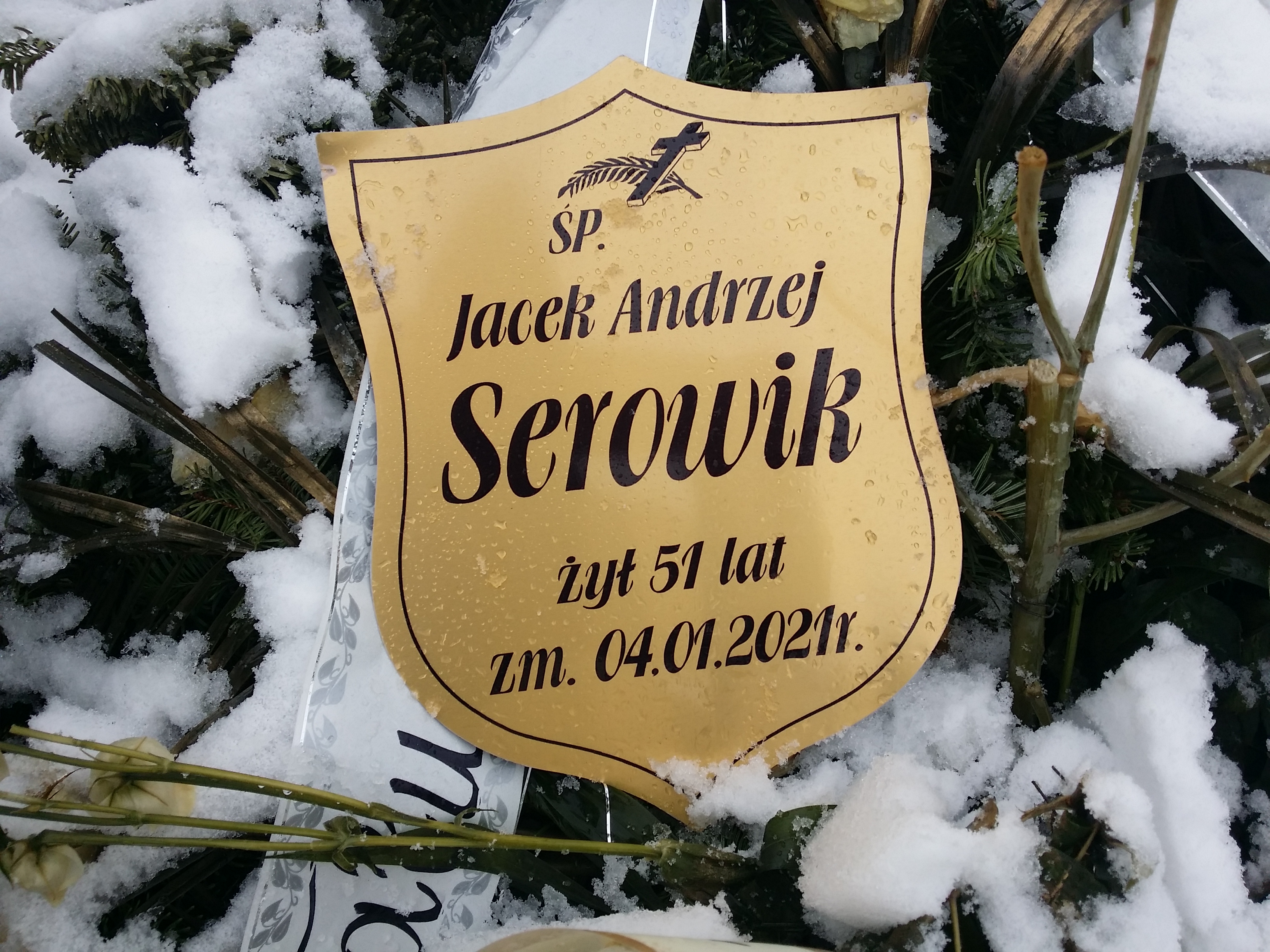 Jacek Serowik 1969 Ostrołęka - Grobonet - Wyszukiwarka osób pochowanych