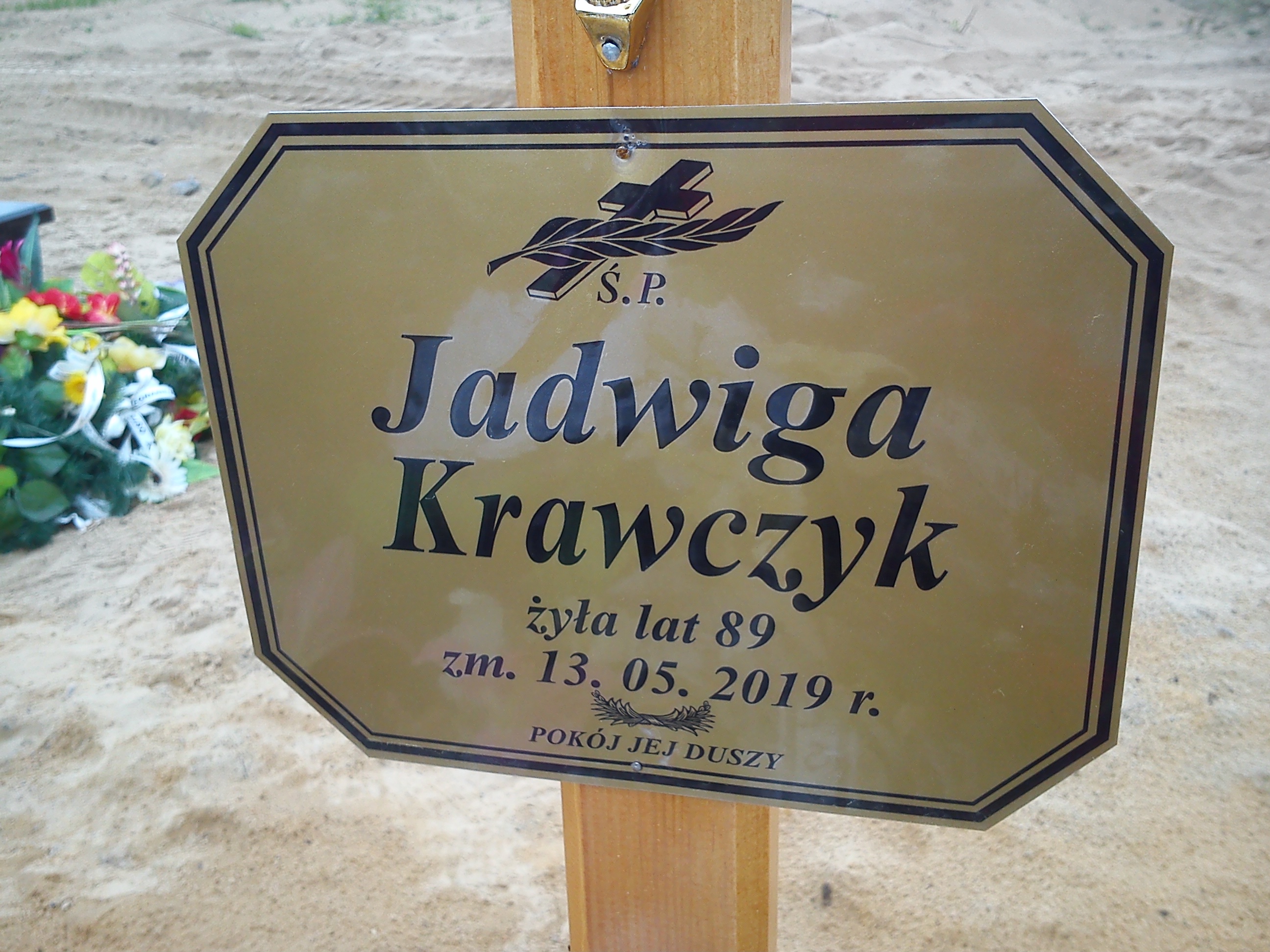 Jadwiga Krawczyk 1930 Ostrołęka - Grobonet - Wyszukiwarka osób pochowanych