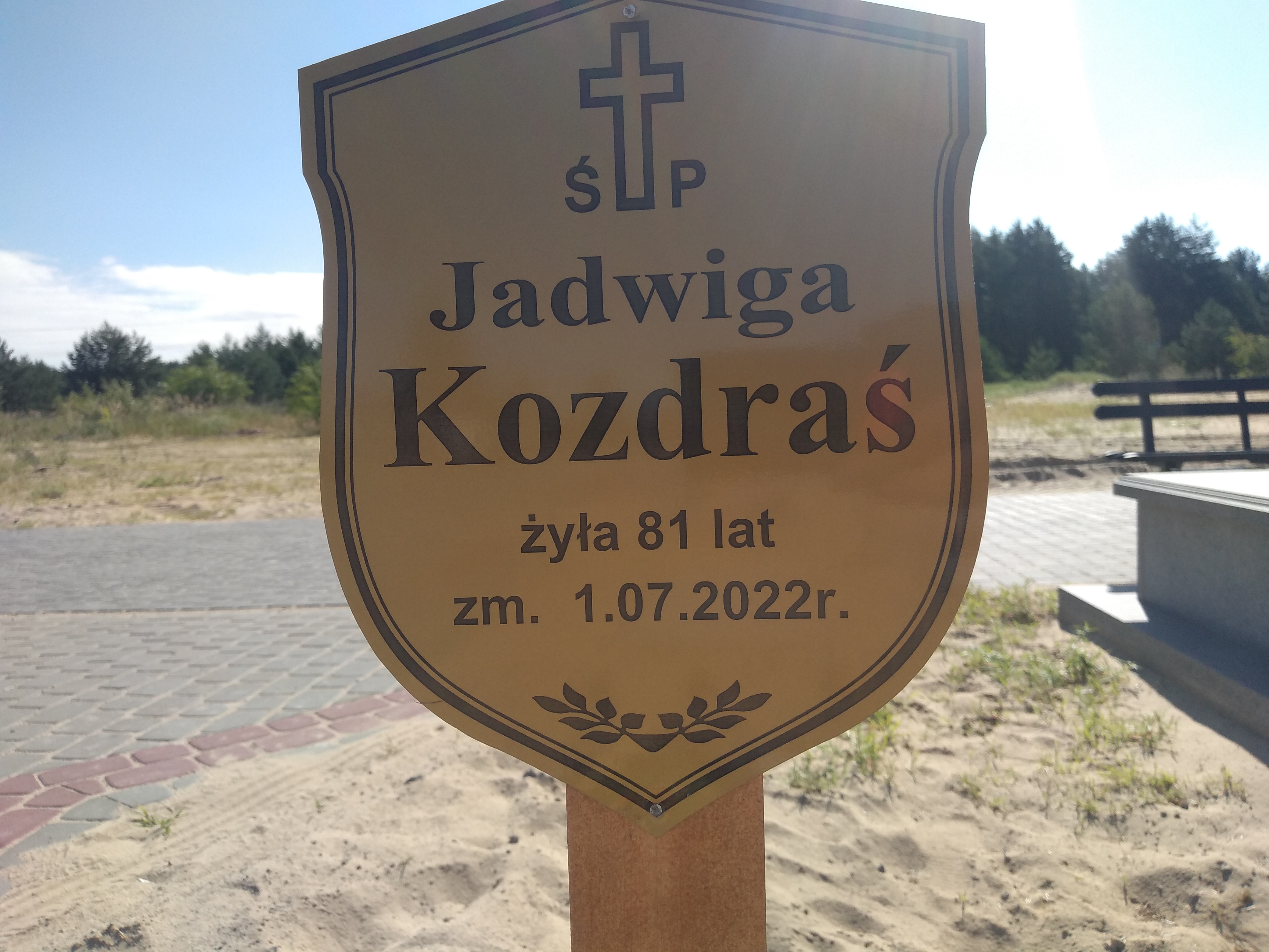 Jadwiga Kozdraś  1940 Ostrołęka - Grobonet - Wyszukiwarka osób pochowanych