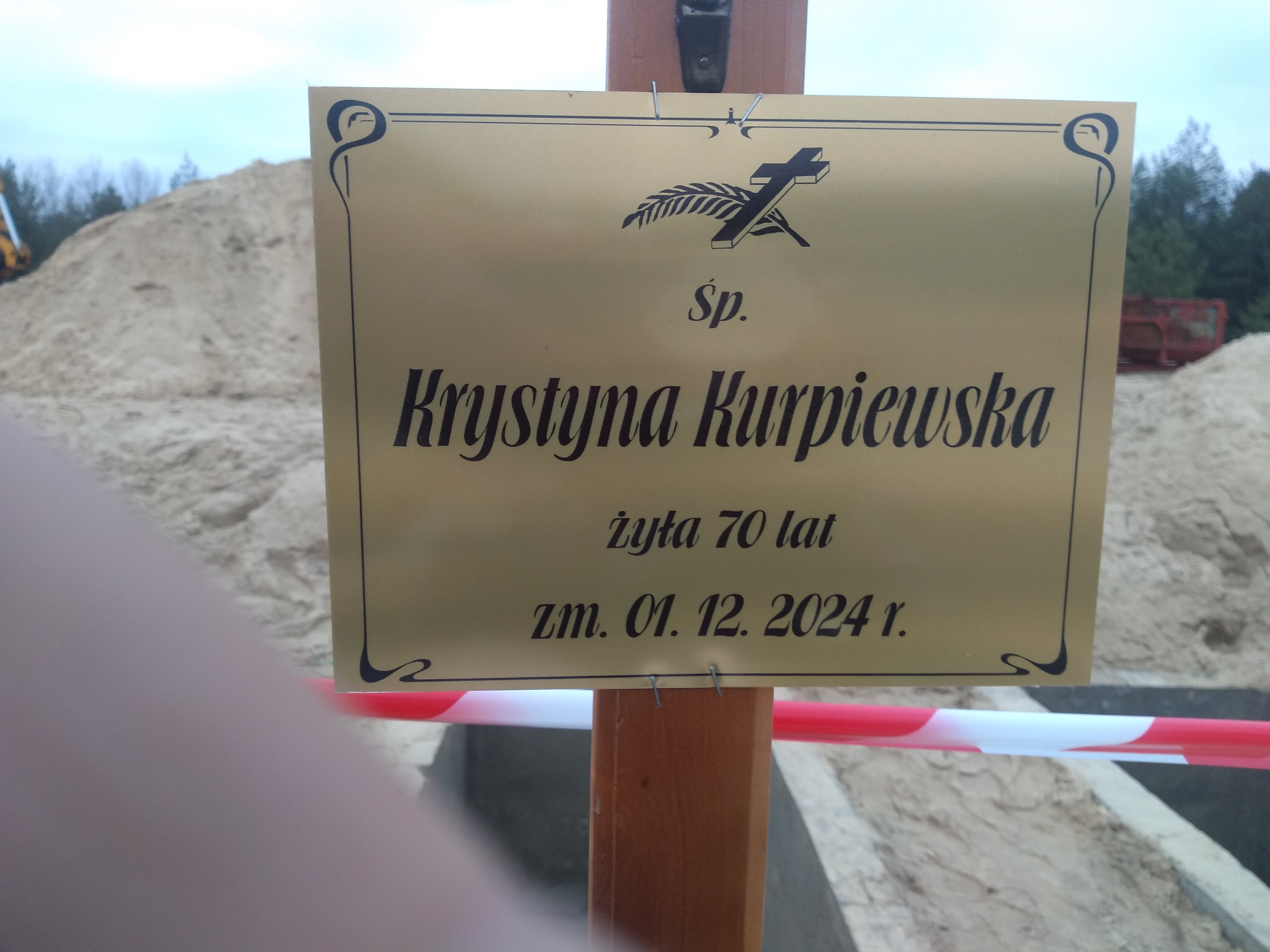 Krystyna Kurpiewska 1954 Ostrołęka - Grobonet - Wyszukiwarka osób pochowanych