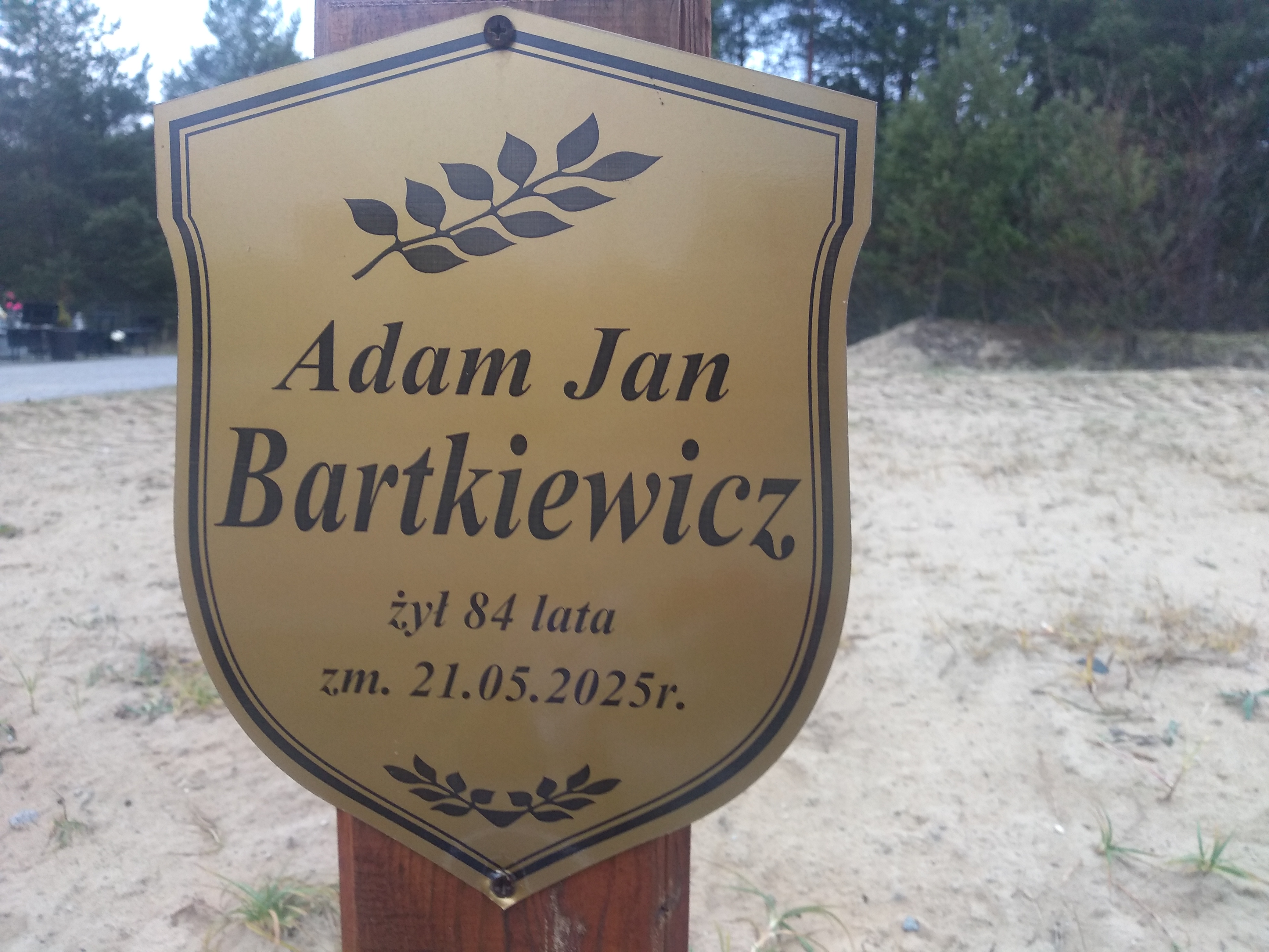 Adam Bartkiewicz 1941 Ostrołęka - Grobonet - Wyszukiwarka osób pochowanych