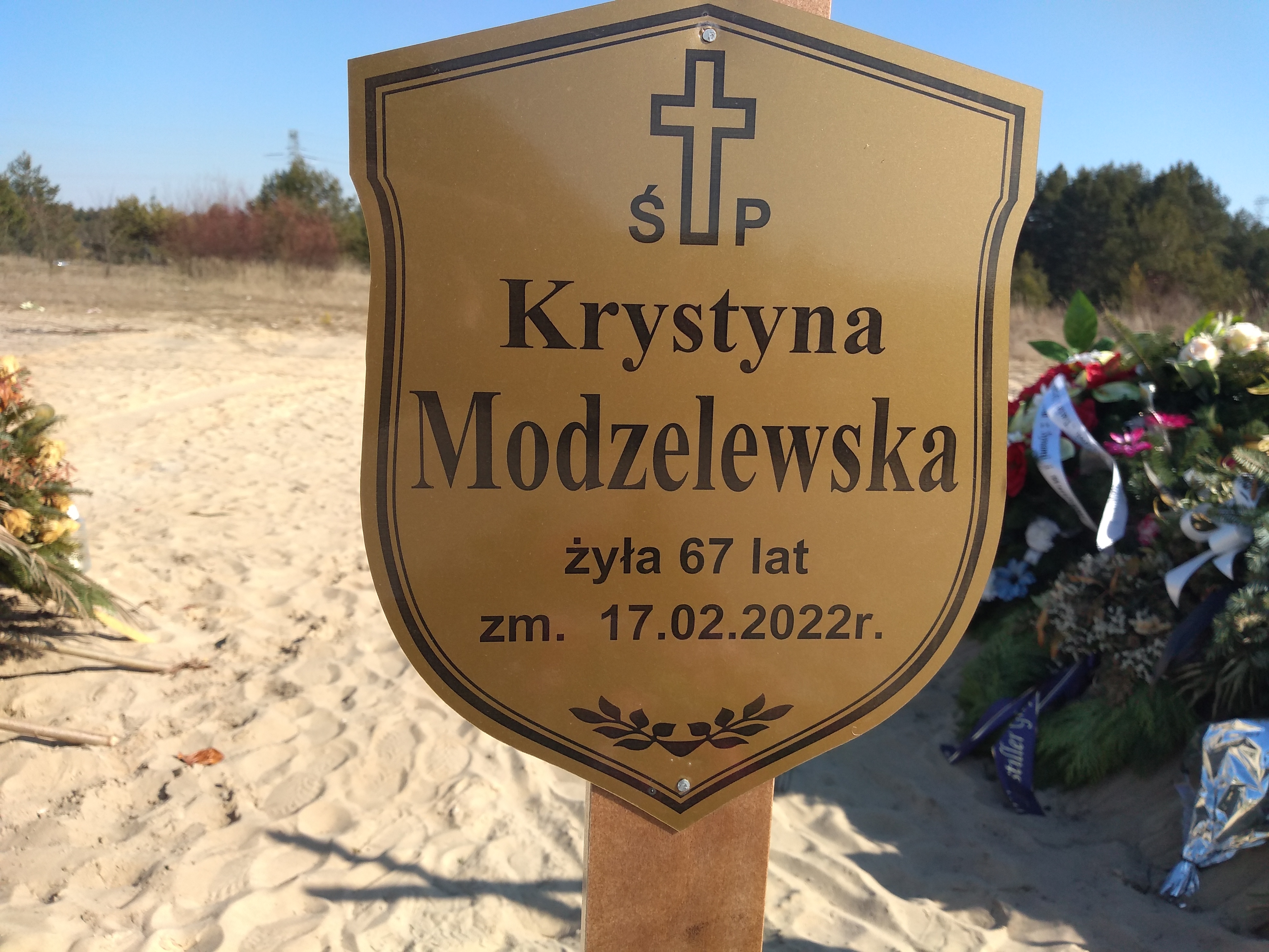 Krystyna Modzelewska  1955 Ostrołęka - Grobonet - Wyszukiwarka osób pochowanych