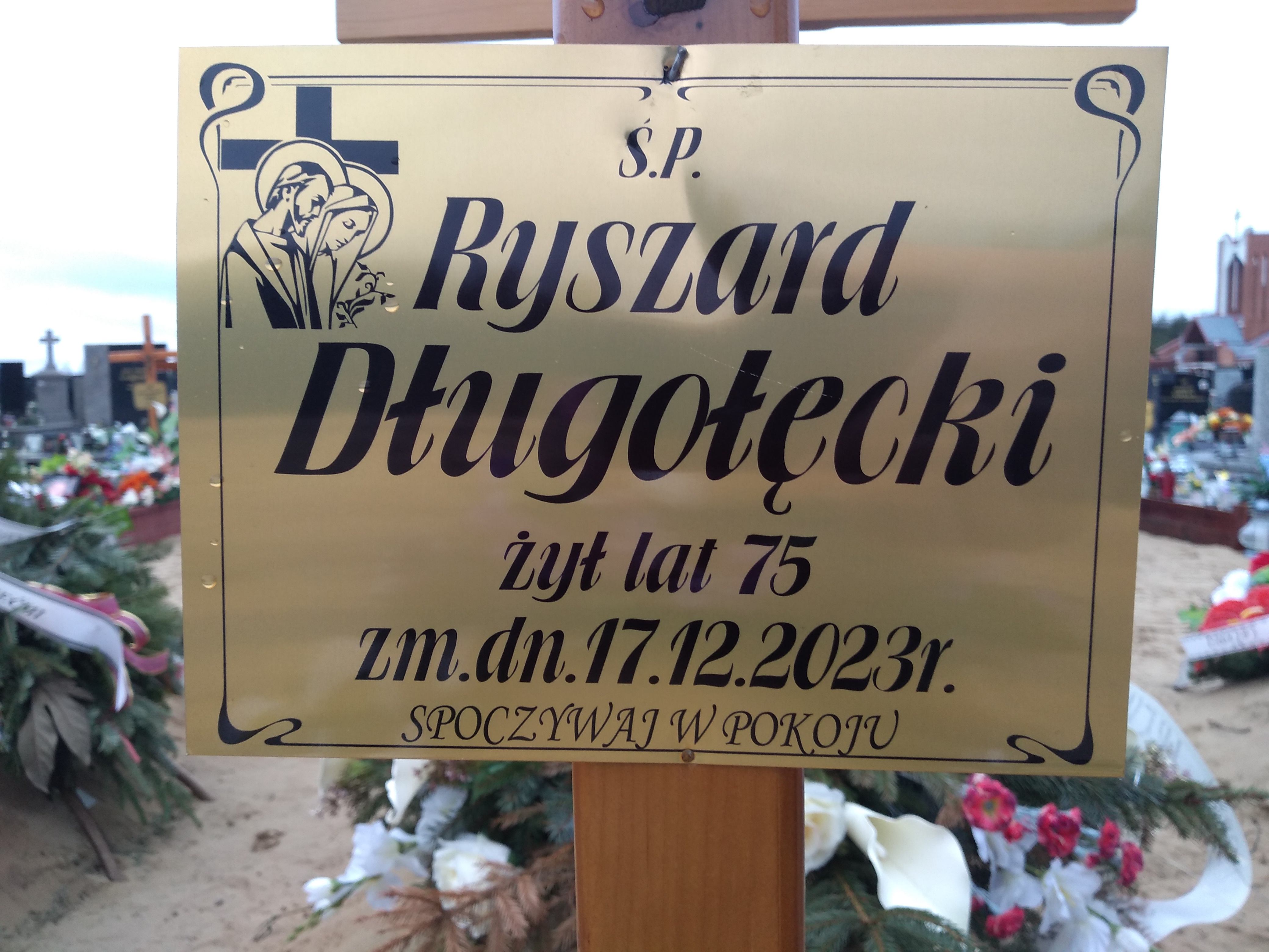 Ryszar Długołęcki 1948 Ostrołęka - Grobonet - Wyszukiwarka osób pochowanych