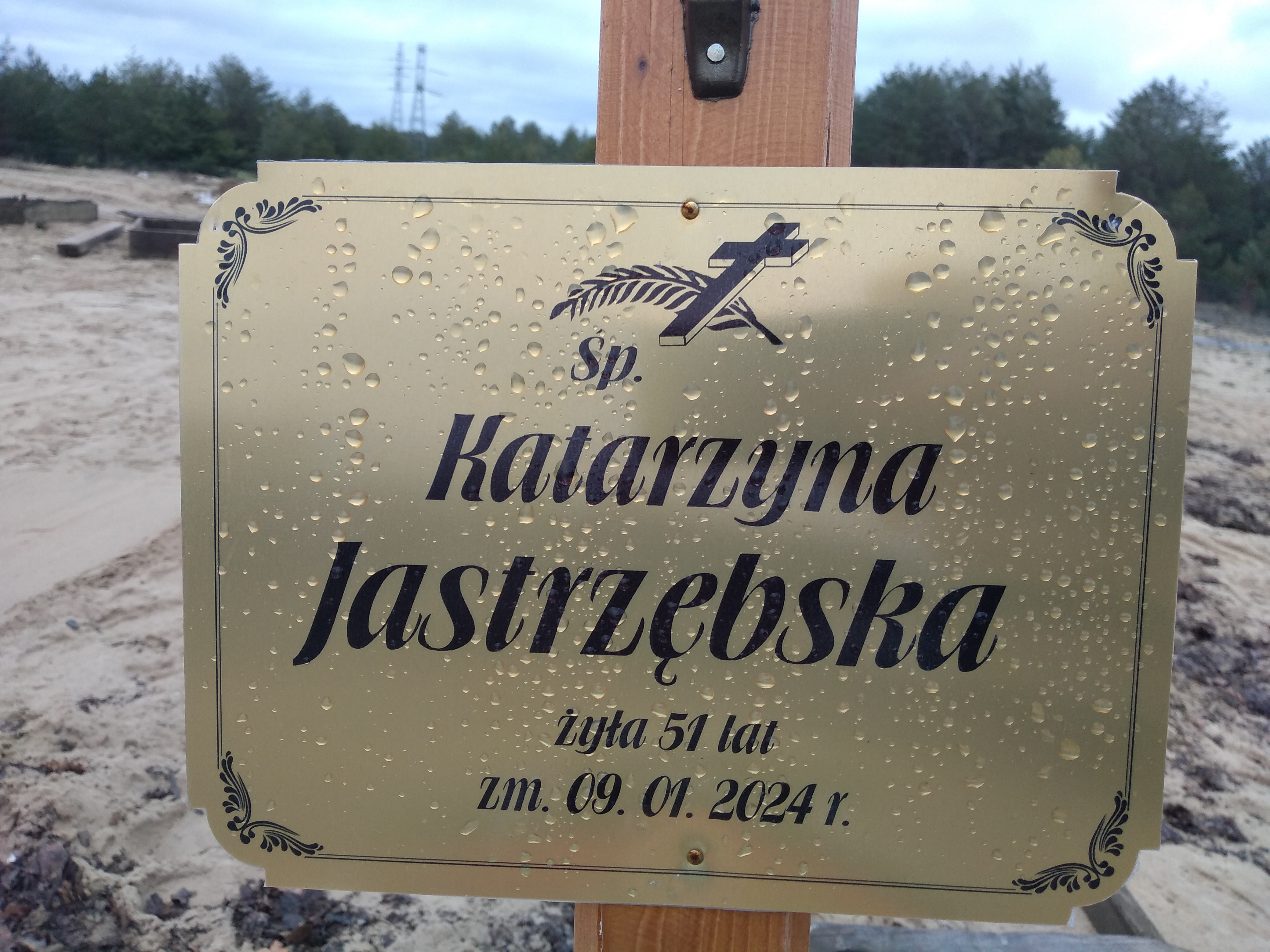 Katarzyna Jastrzębska 1973 Ostrołęka - Grobonet - Wyszukiwarka osób pochowanych