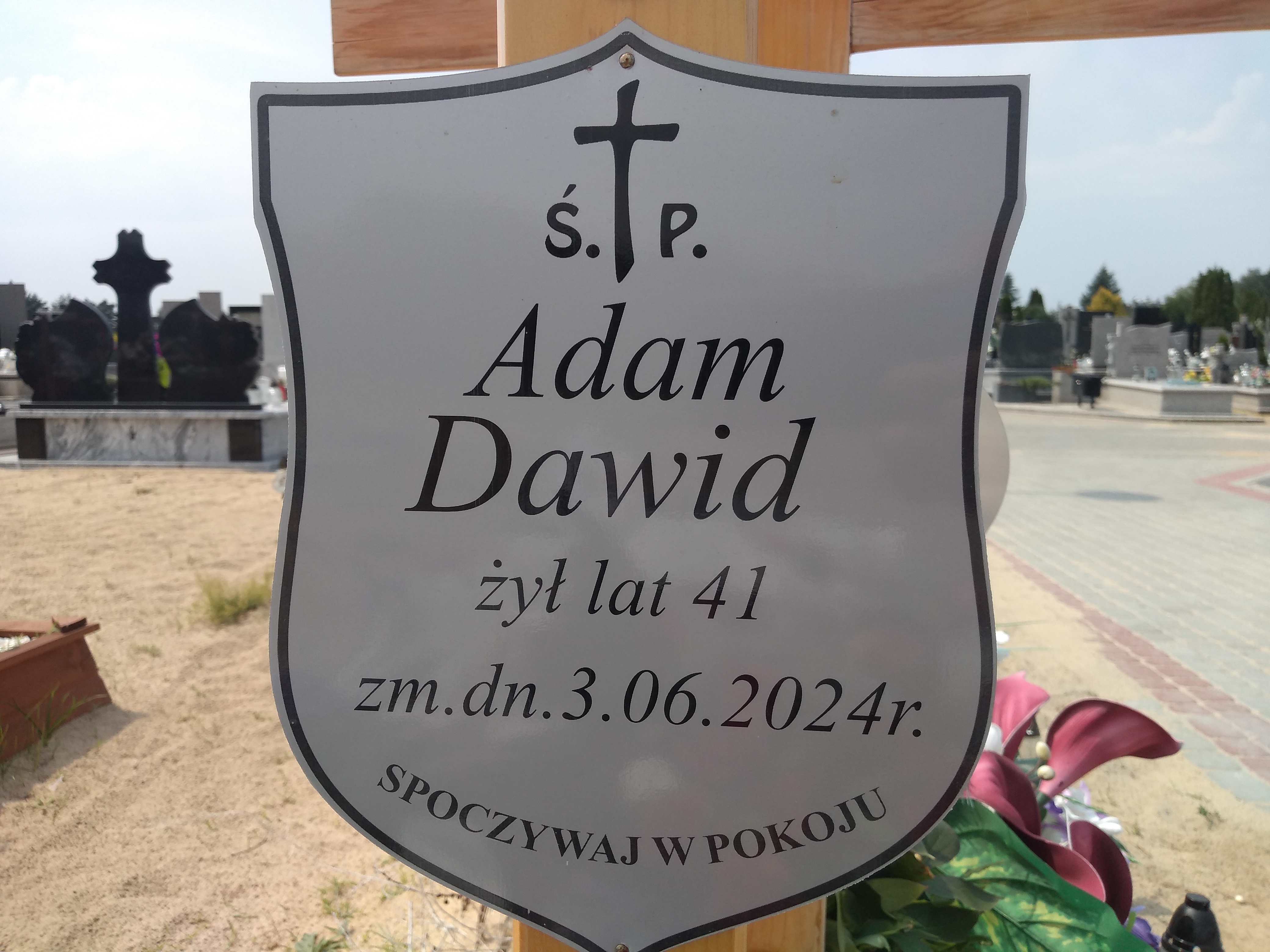 Adam Dawid  1983 Ostrołęka - Grobonet - Wyszukiwarka osób pochowanych